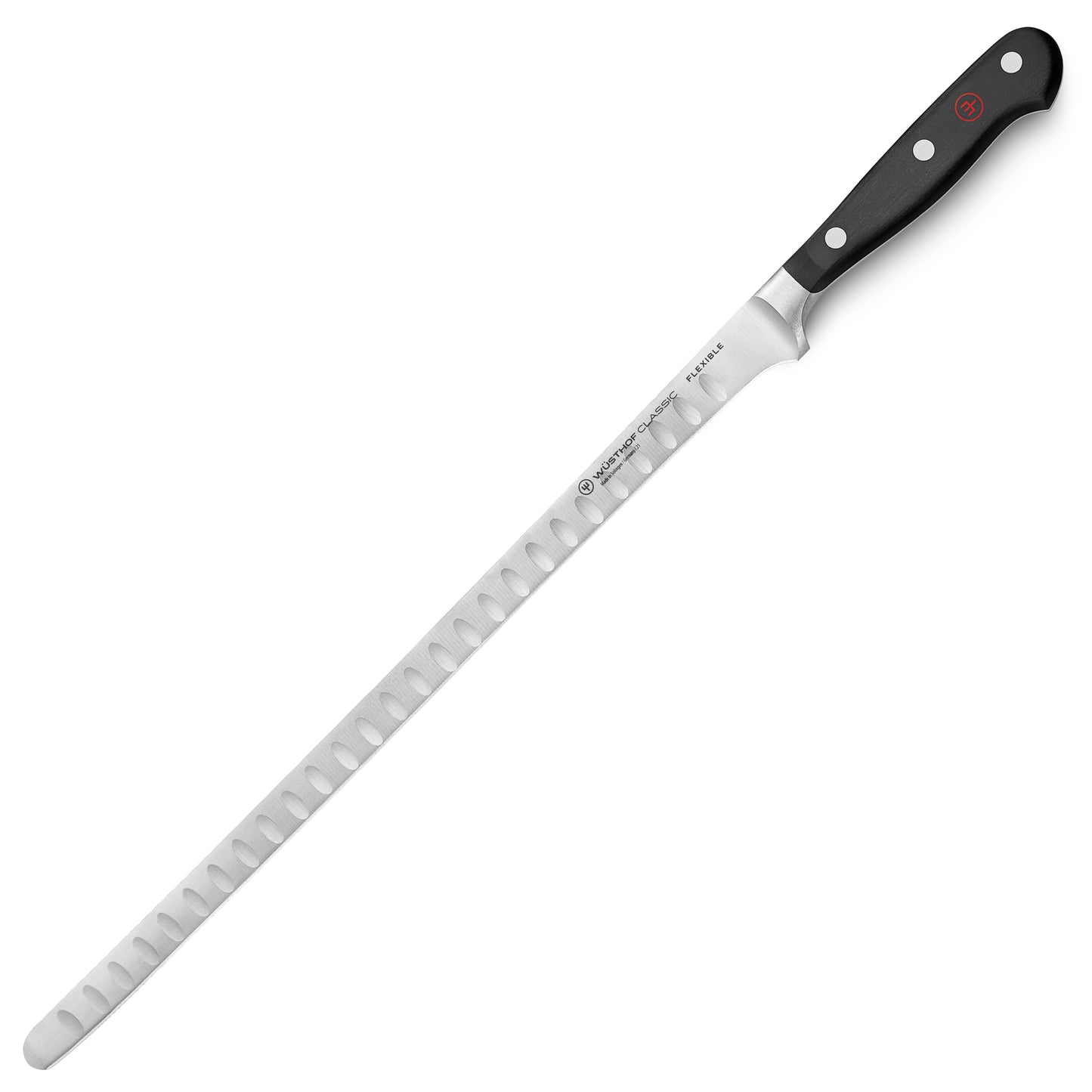 Wusthof Classic 12" Hollow Edge Flexible Salmon Slicing Knife
