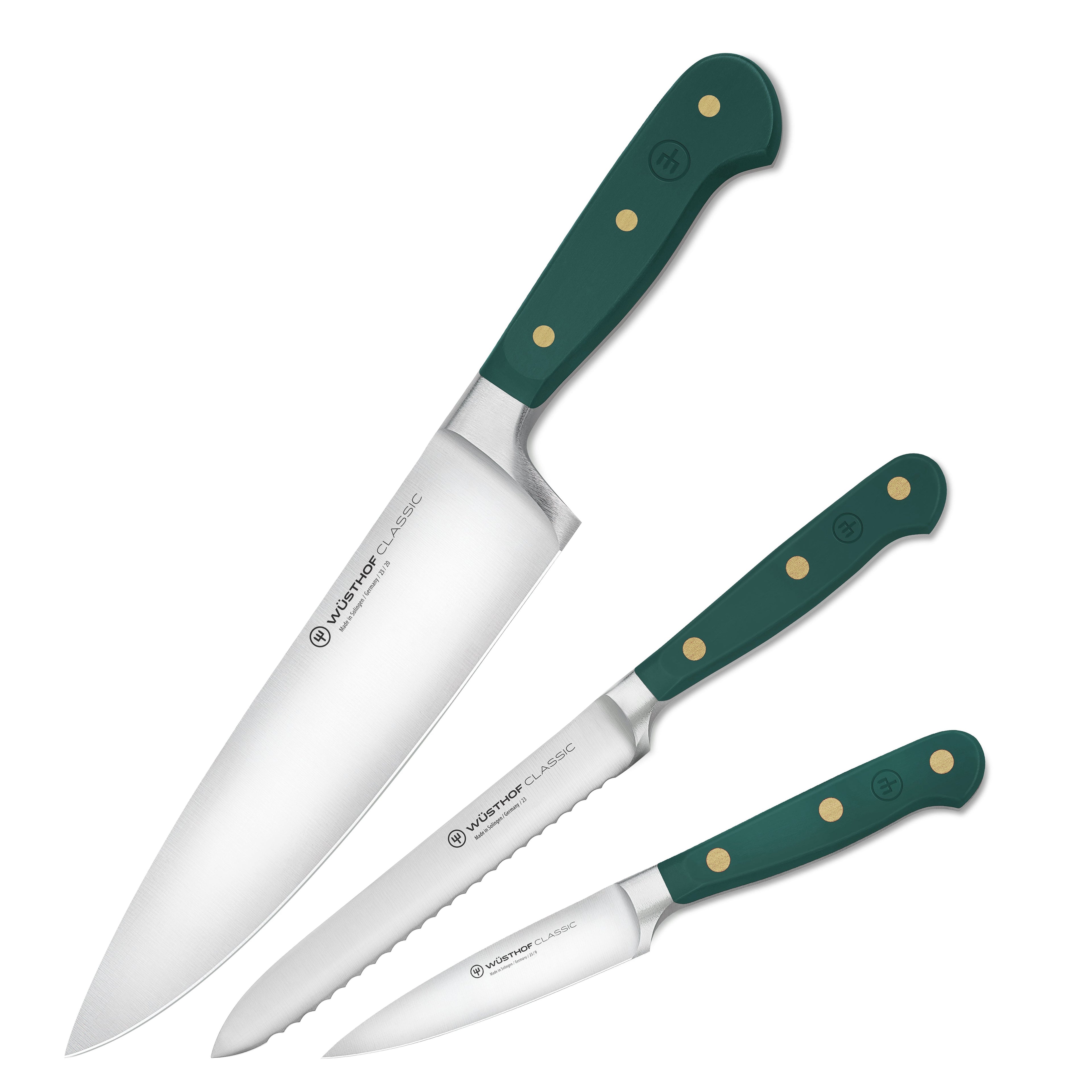 Wusthof Classic Fresh Rosemary 3 Piece Knife Set