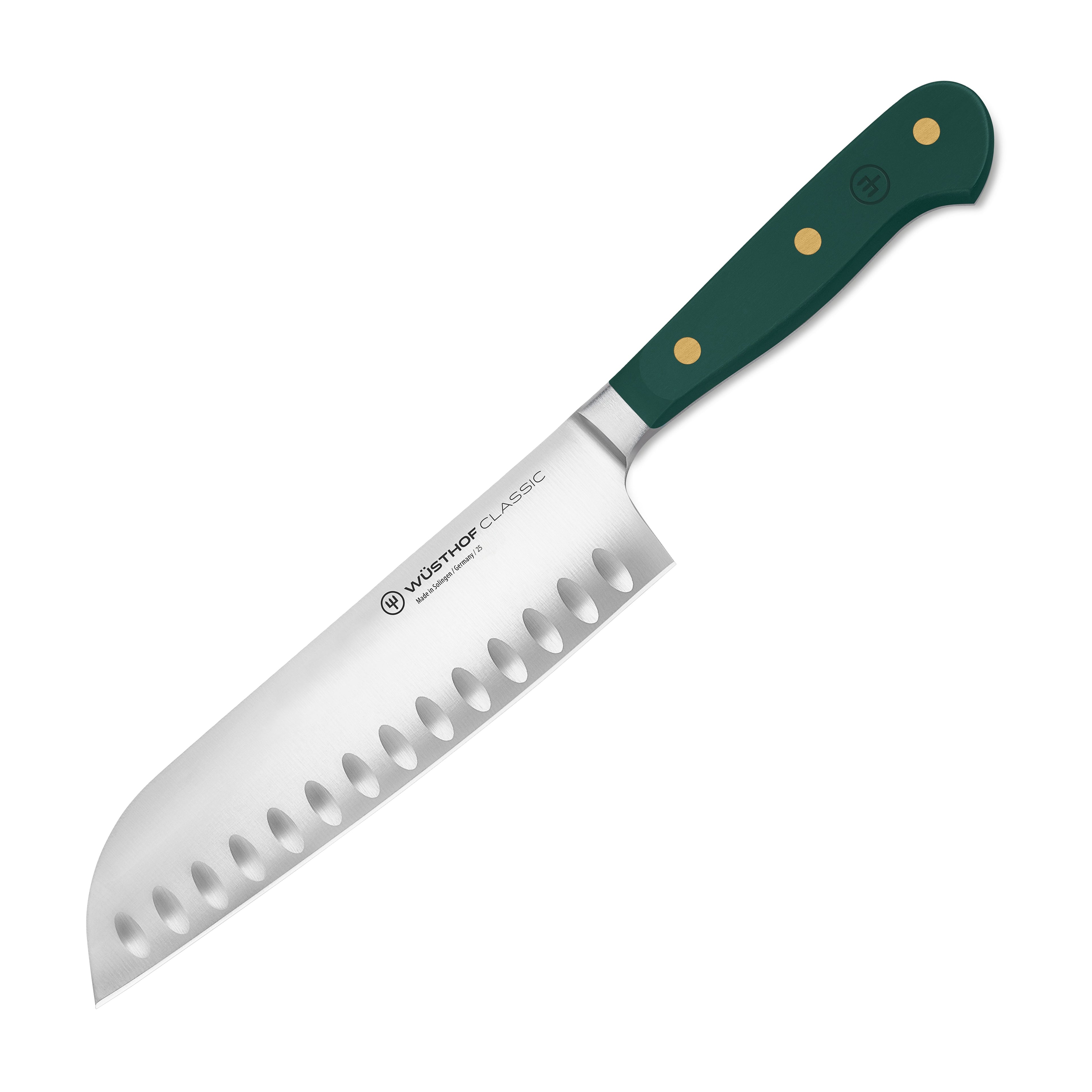Wusthof Classic Fresh Rosemary 7" Hollow Edge Santoku Knife