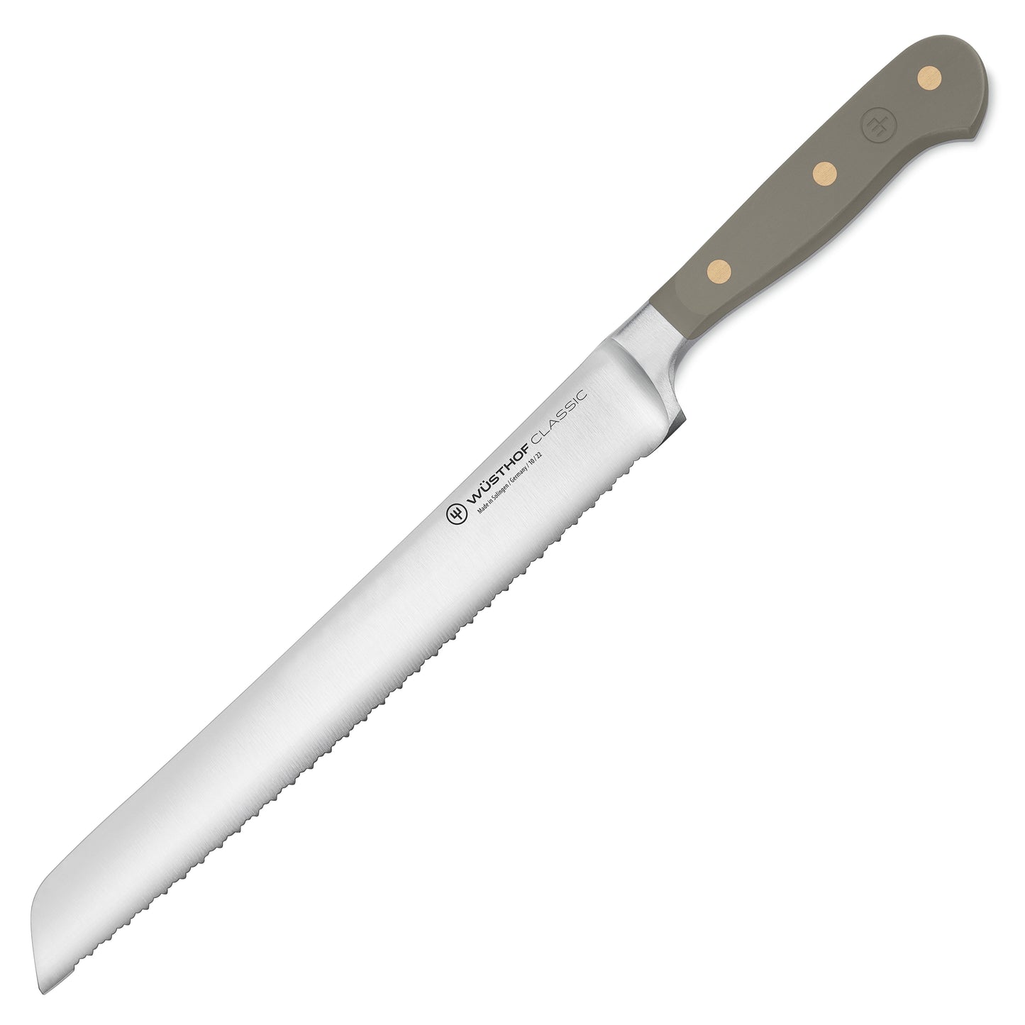 Wusthof Classic Velvet Oyster 9" Double Serrated Bread Knife
