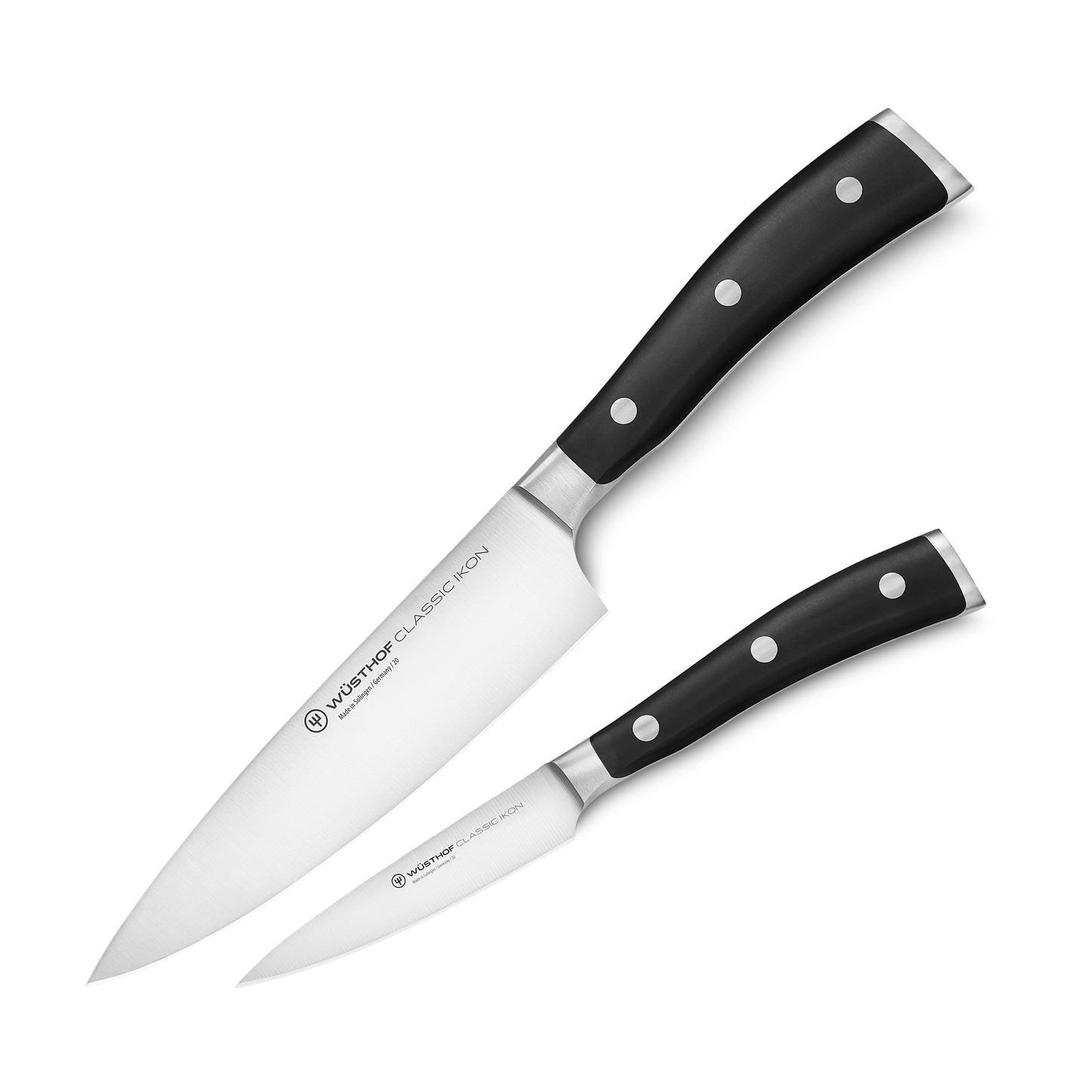 Wusthof Classic Ikon 2 Piece Chef's & Paring Knife Set