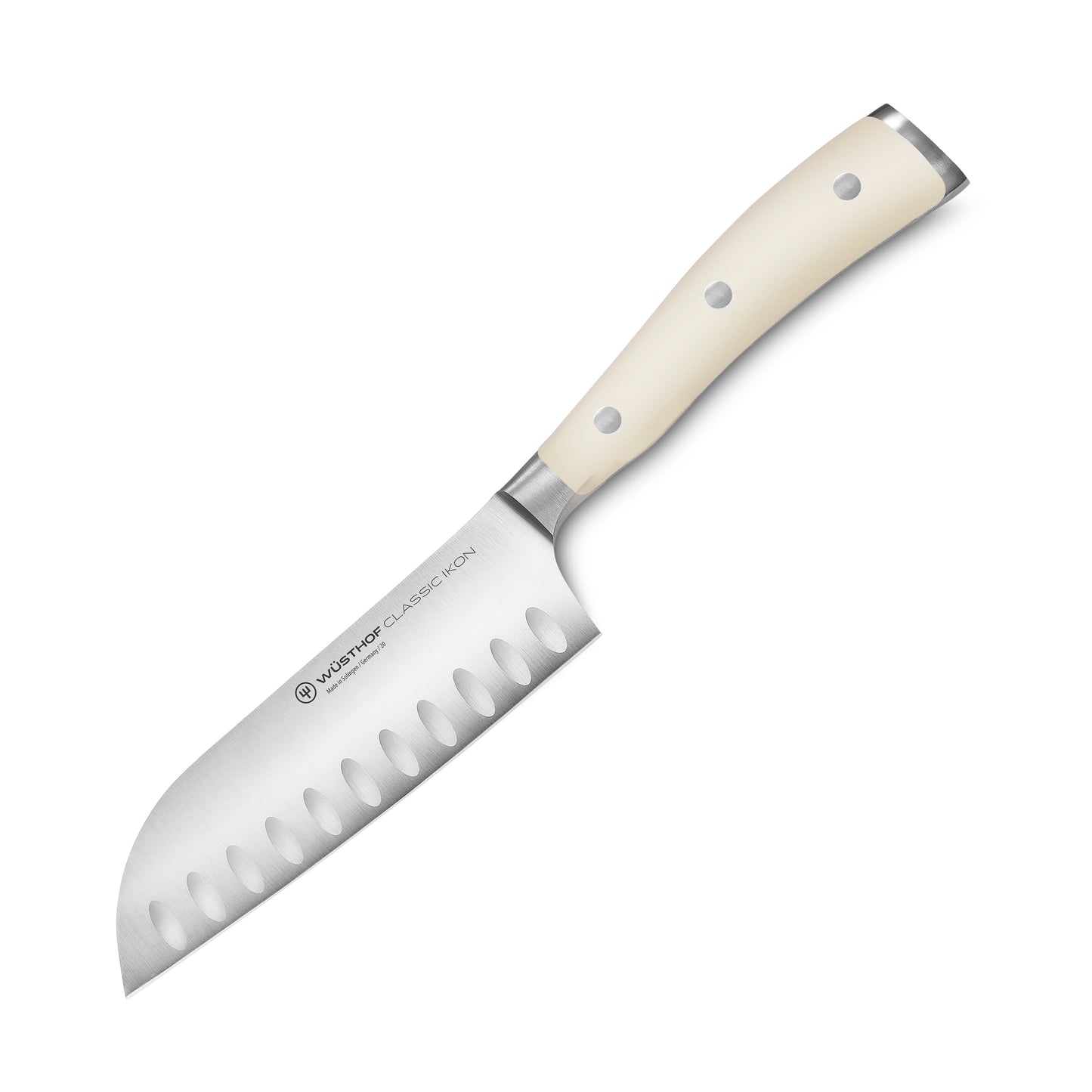 Wusthof Classic Ikon Creme 5" Hollow Edge Santoku Knife