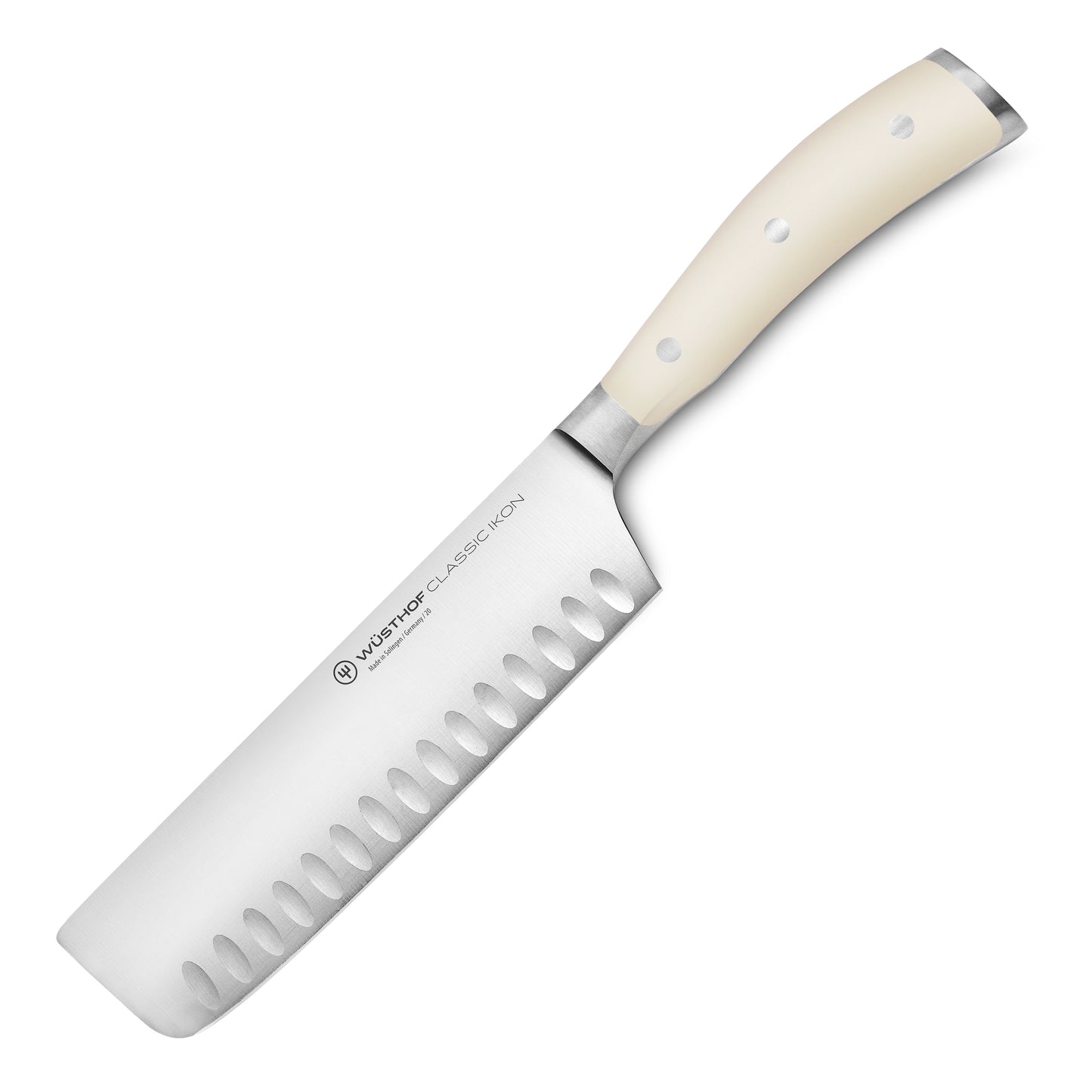 Wusthof Classic Ikon Creme 7" Hollow Edge Nakiri Knife