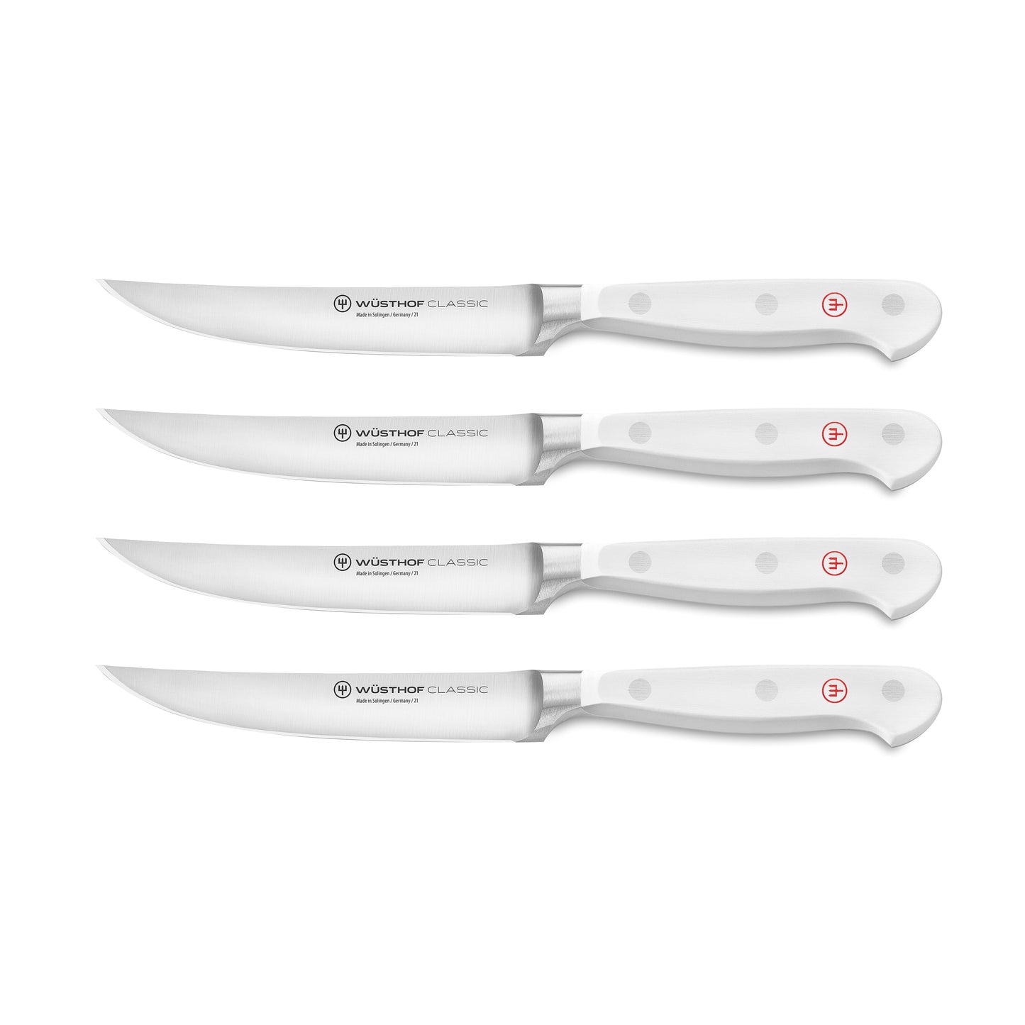 Wusthof Classic White 4 Piece Steak Knife Set