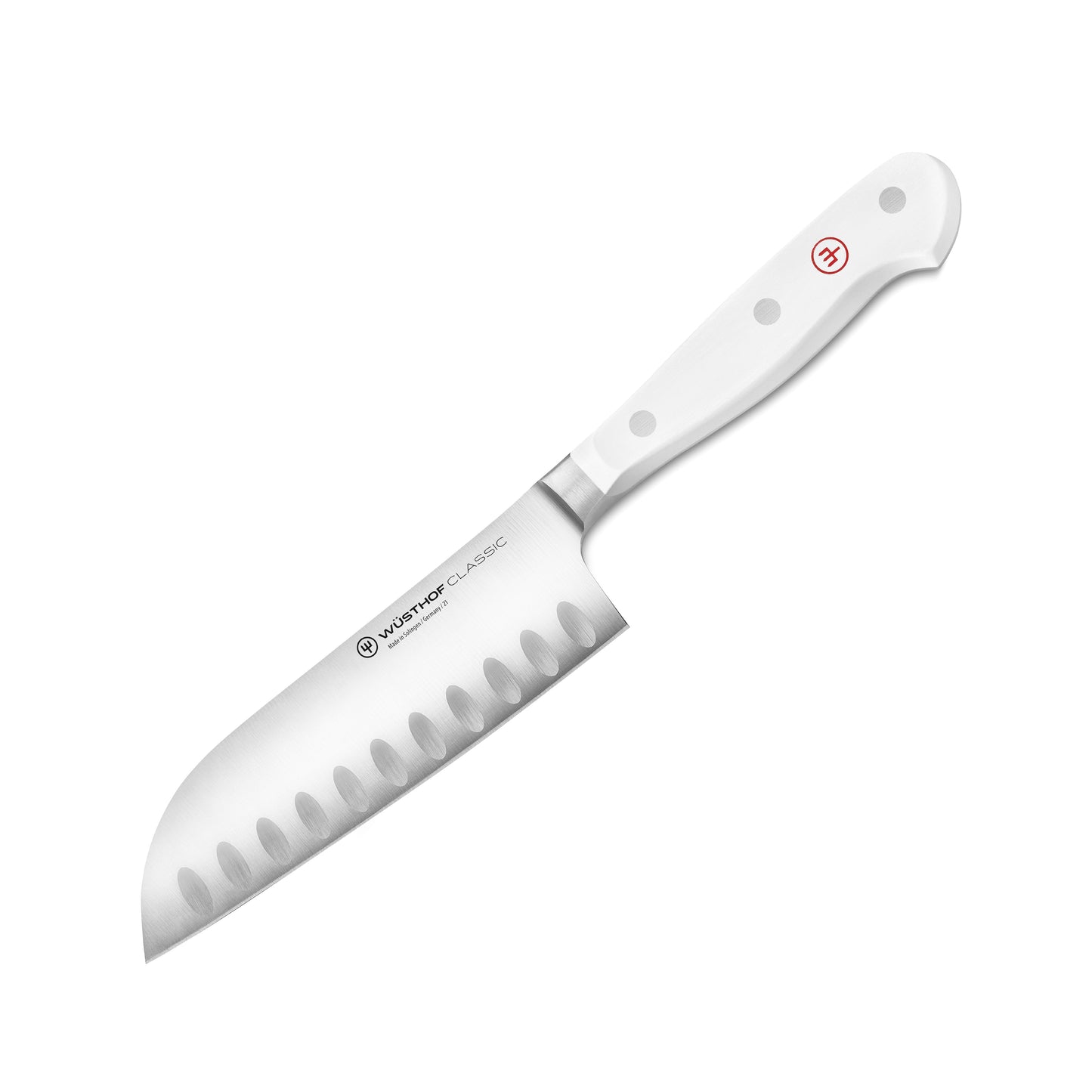 Wusthof Classic White 5" Hollow Edge Santoku Knife