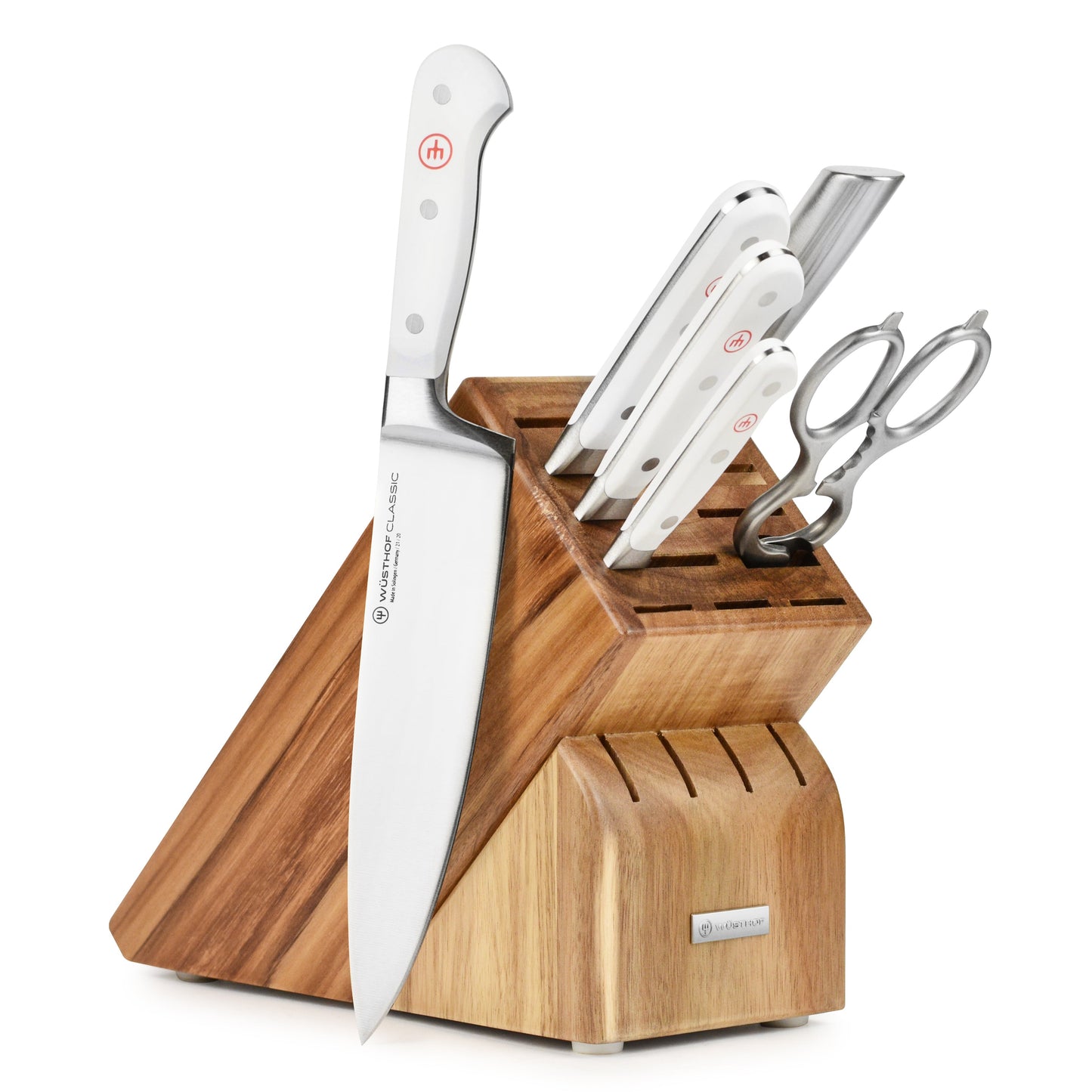 Wusthof Classic White 7 Piece Knife Block Set