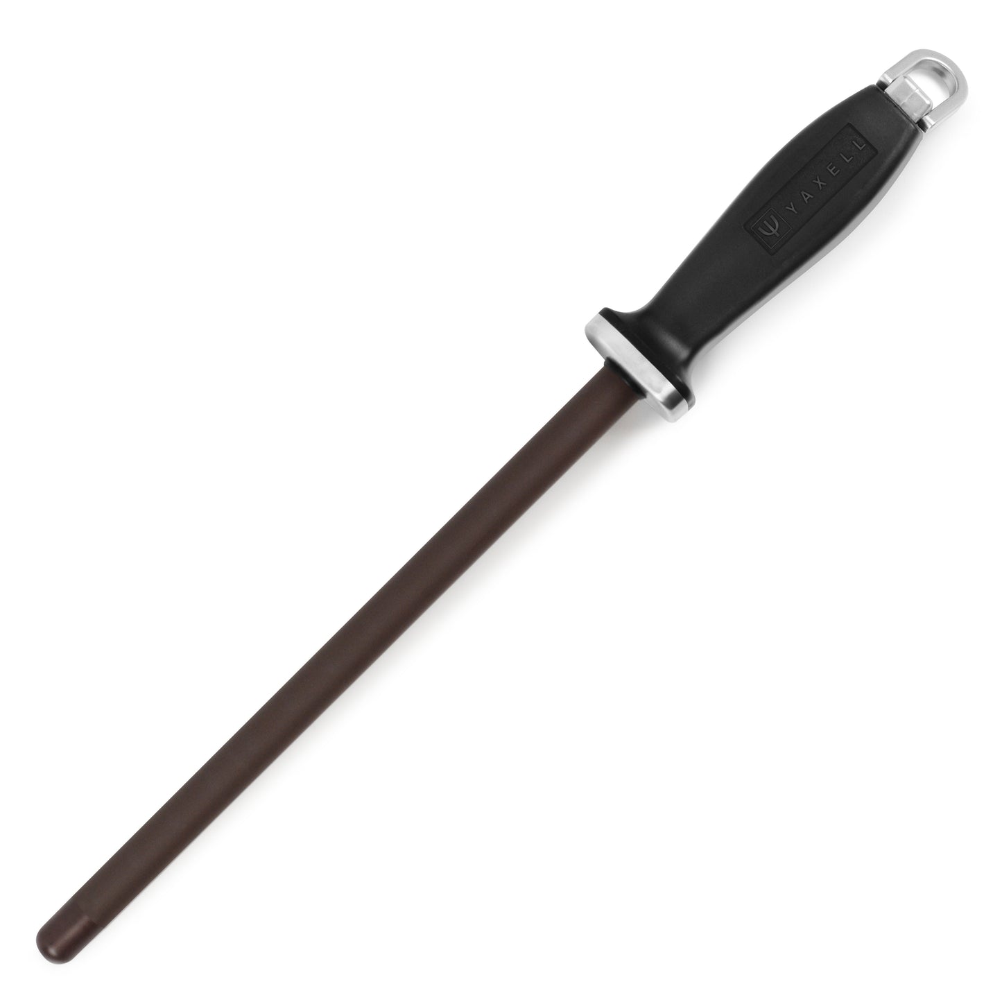 Yaxell 10.5" Reinforced Black Ceramic Sharpening Rod