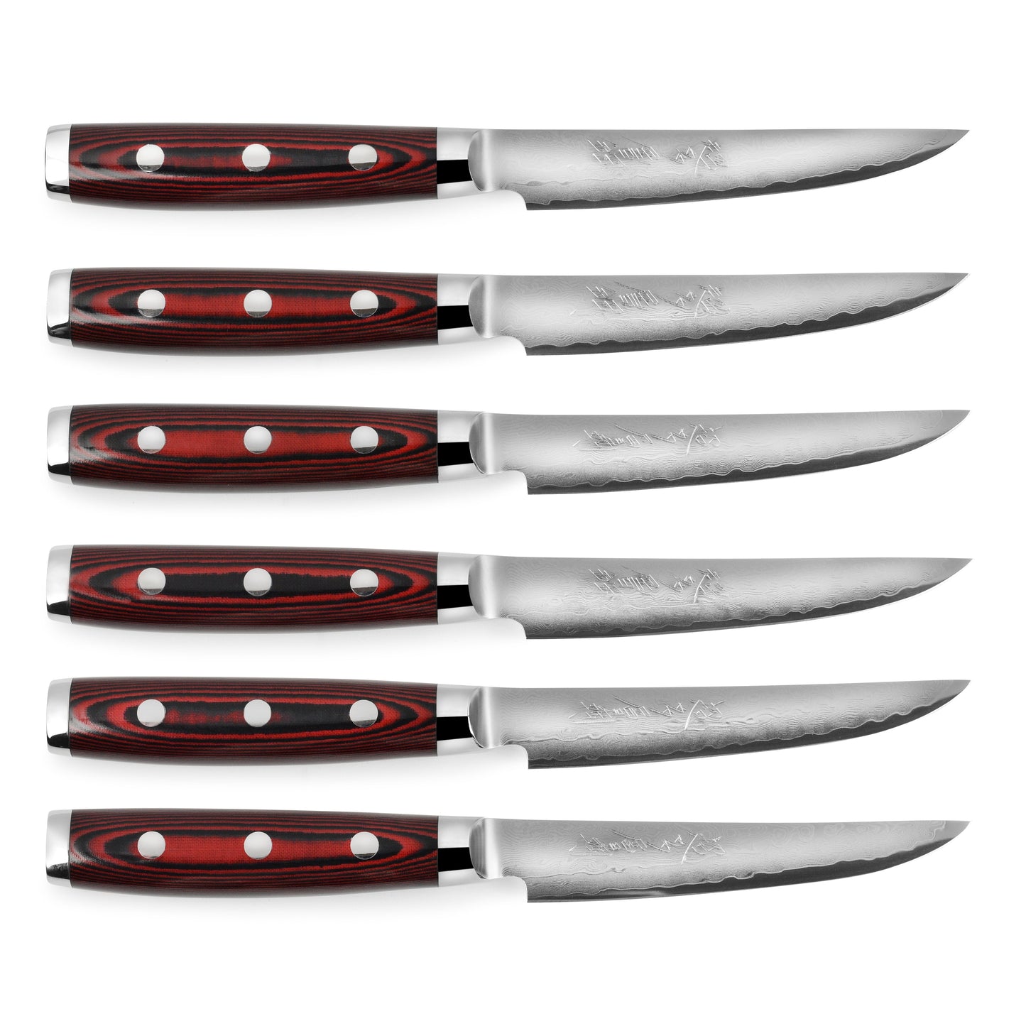 Yaxell Super Gou SG2 6 Piece Steak Knife Set