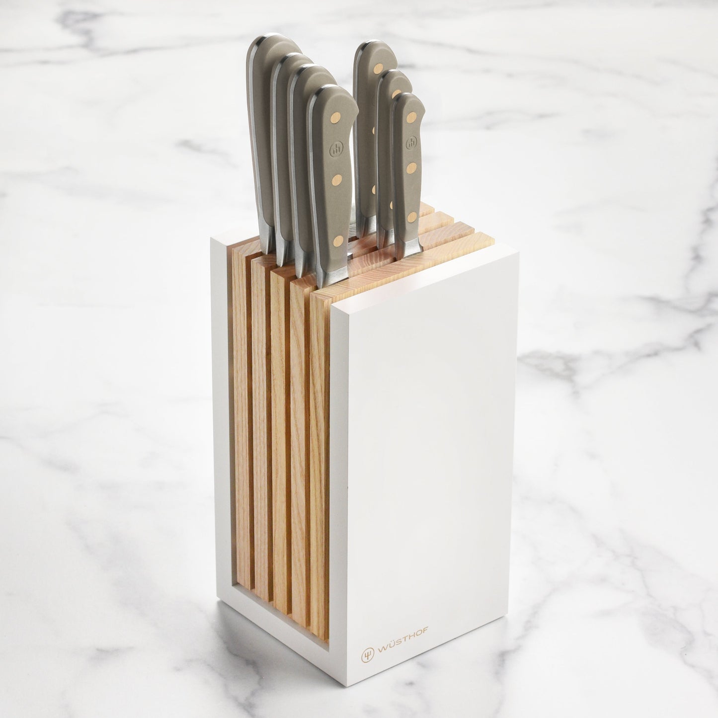 Wusthof Classic Velvet Oyster 8 Piece Knife Block Set