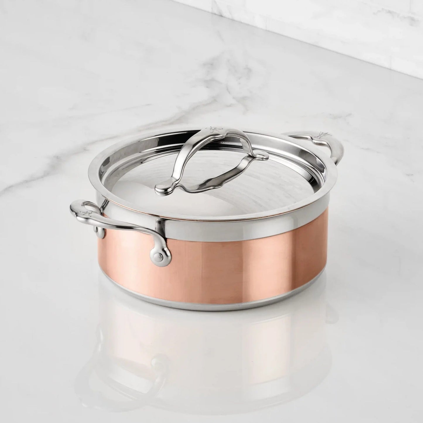 Hestan CopperBond 3-quart Induction Copper Soup Pot
