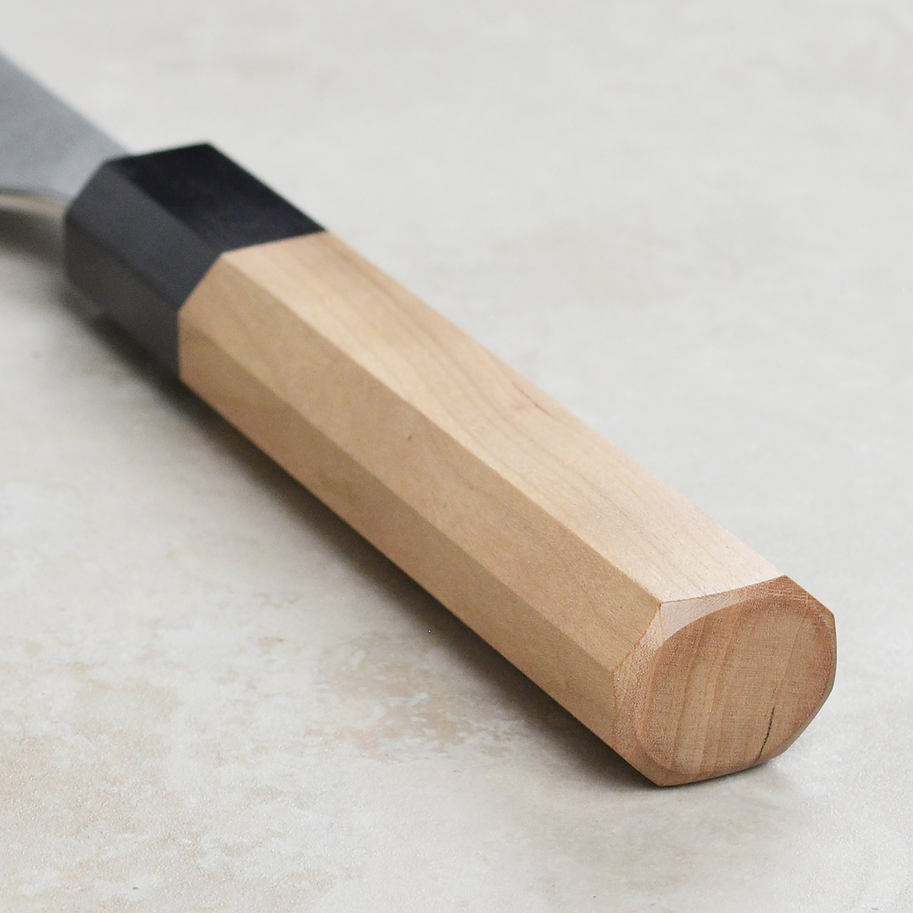 Yoshimi Kato Ginsan Nashiji Stainless Clad 8.25" Gyuto