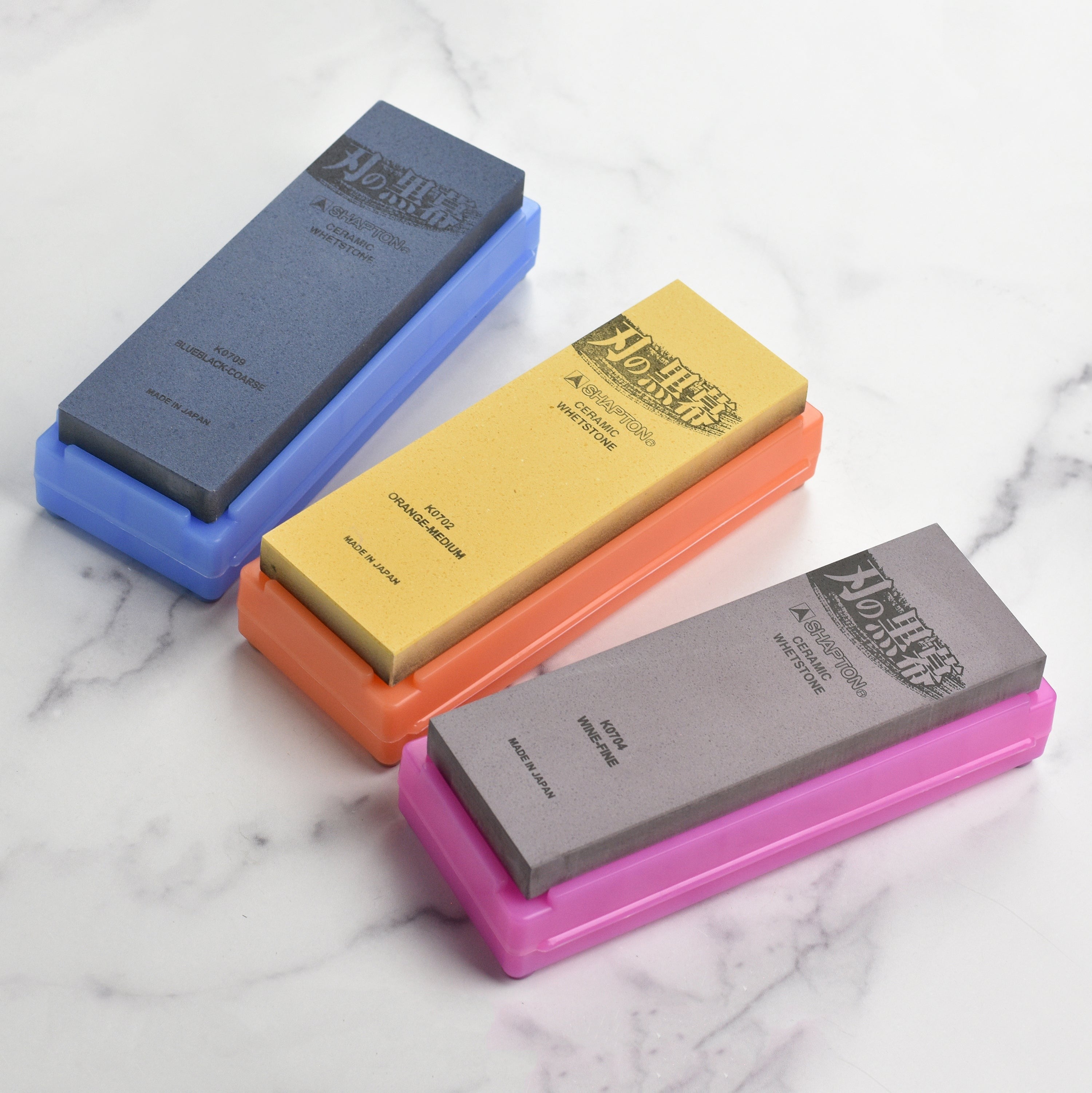 Shapton Pro Kuromaku 320/1000/5000 Whetstone Bundle