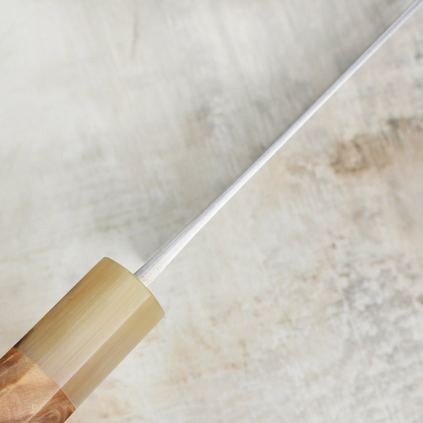Shiro Kamo Shirogami #2 Damascus 8.25" Gyuto