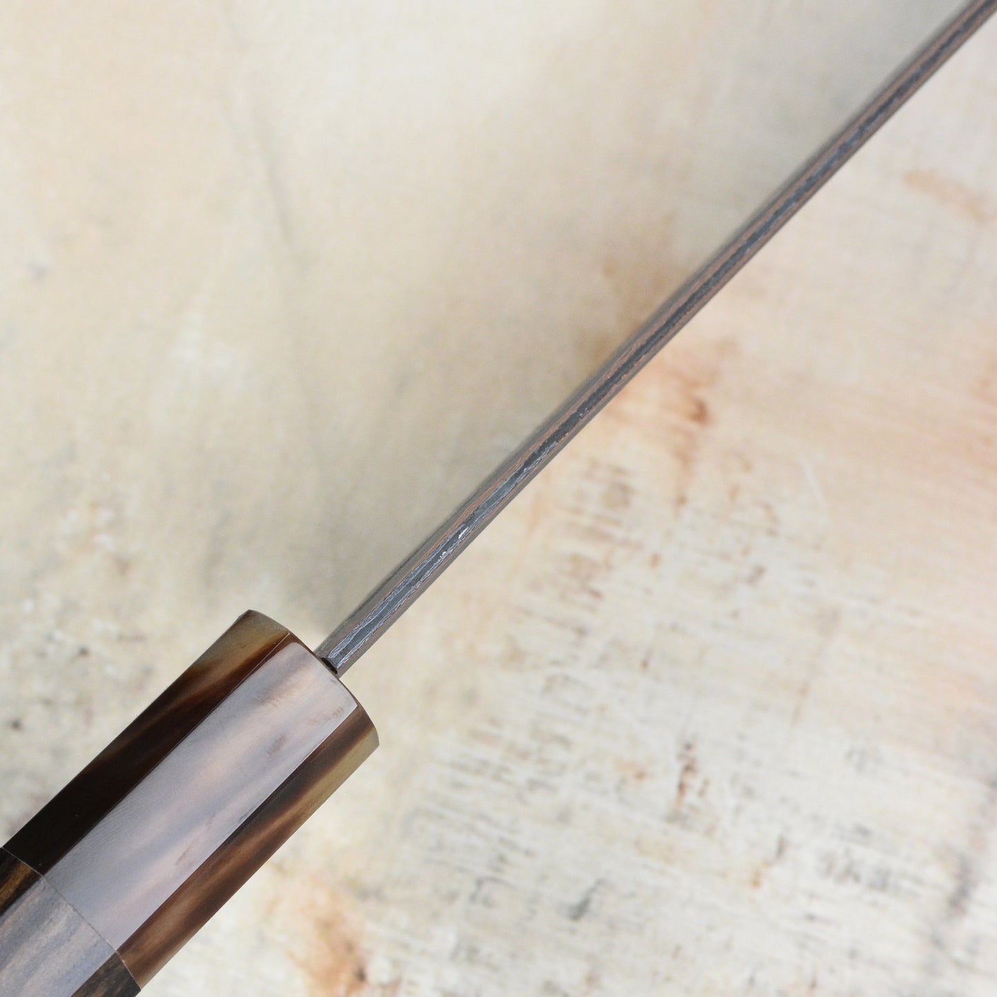 Hatsukokoro Yorokobi SLD Kurouchi Copper Damascus 7" Bunka