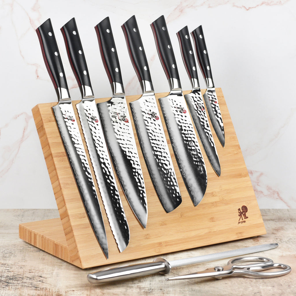 Miyabi Hisho 10 Piece Magnetic Easel Knife Block Set