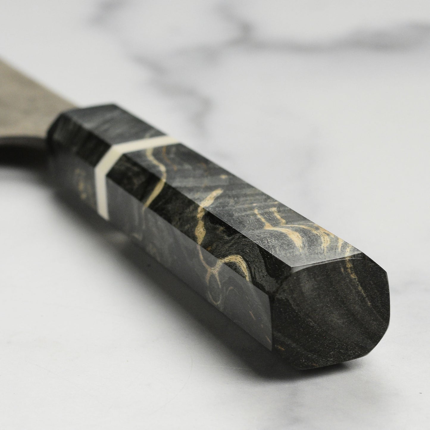 Nigara Ginsan Kurozome Damascus 7" Bunka