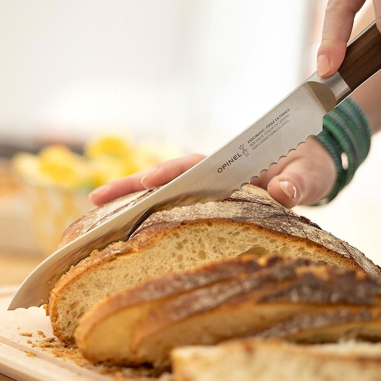 Opinel Forged 1890 8" Bread Knife