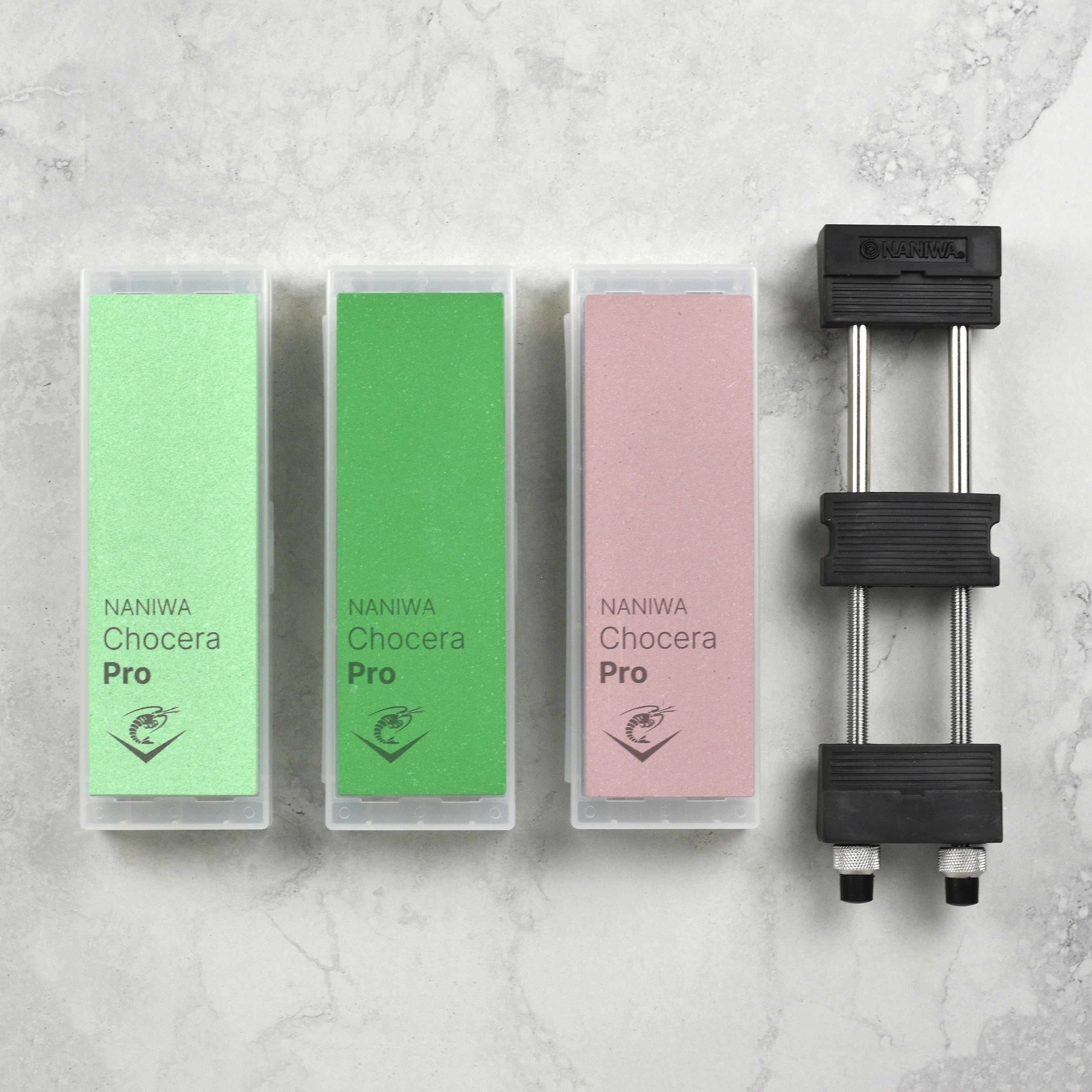 Naniwa Chocera Pro Whetstone Bundle