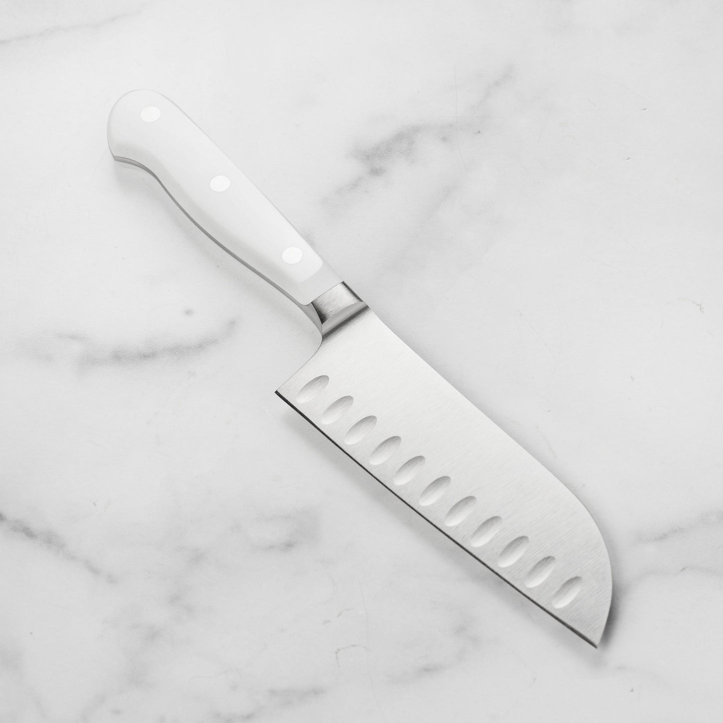 Wusthof Classic White 5" Hollow Edge Santoku Knife
