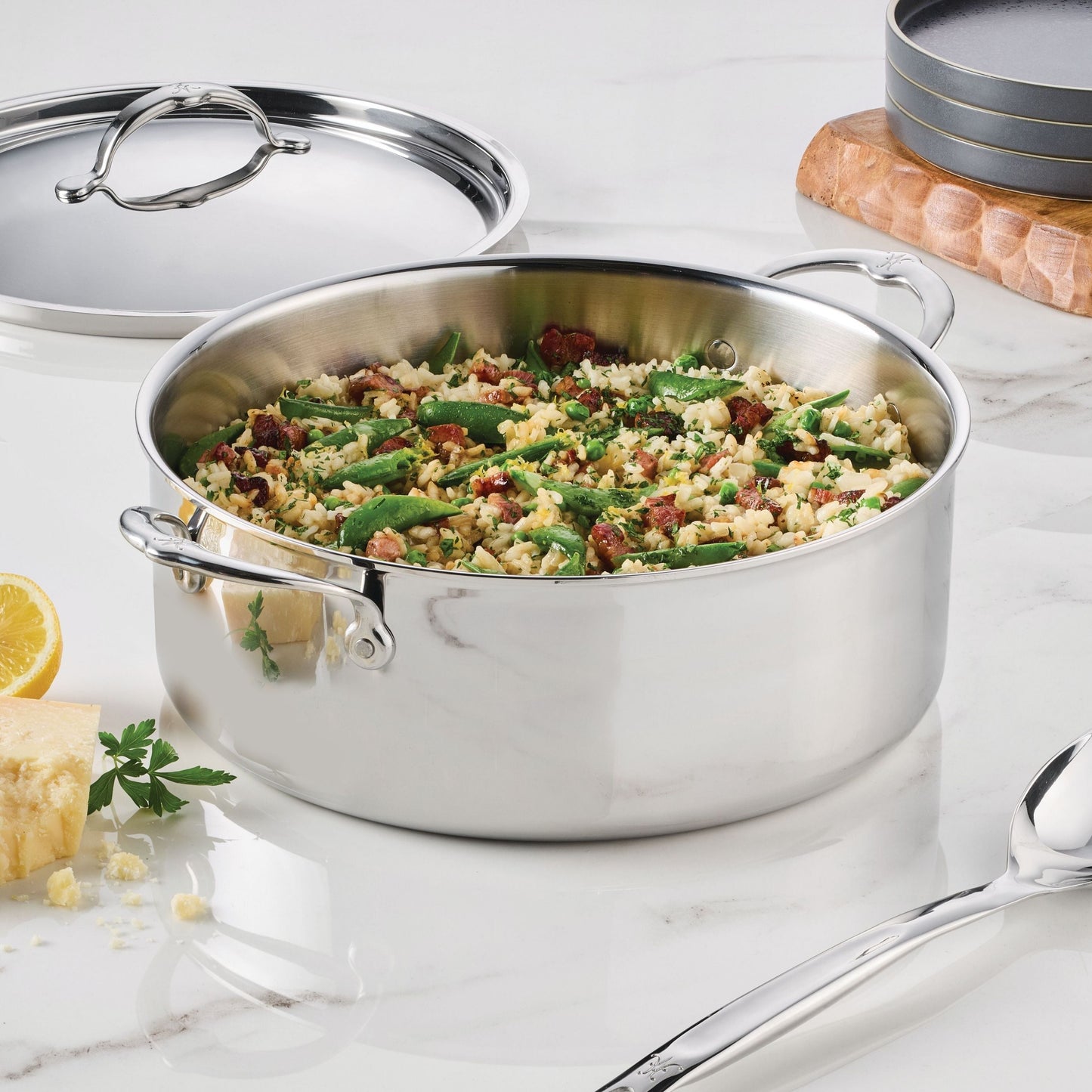 Hestan ProBond Luxe 9-quart Stainless Steel Rondeau