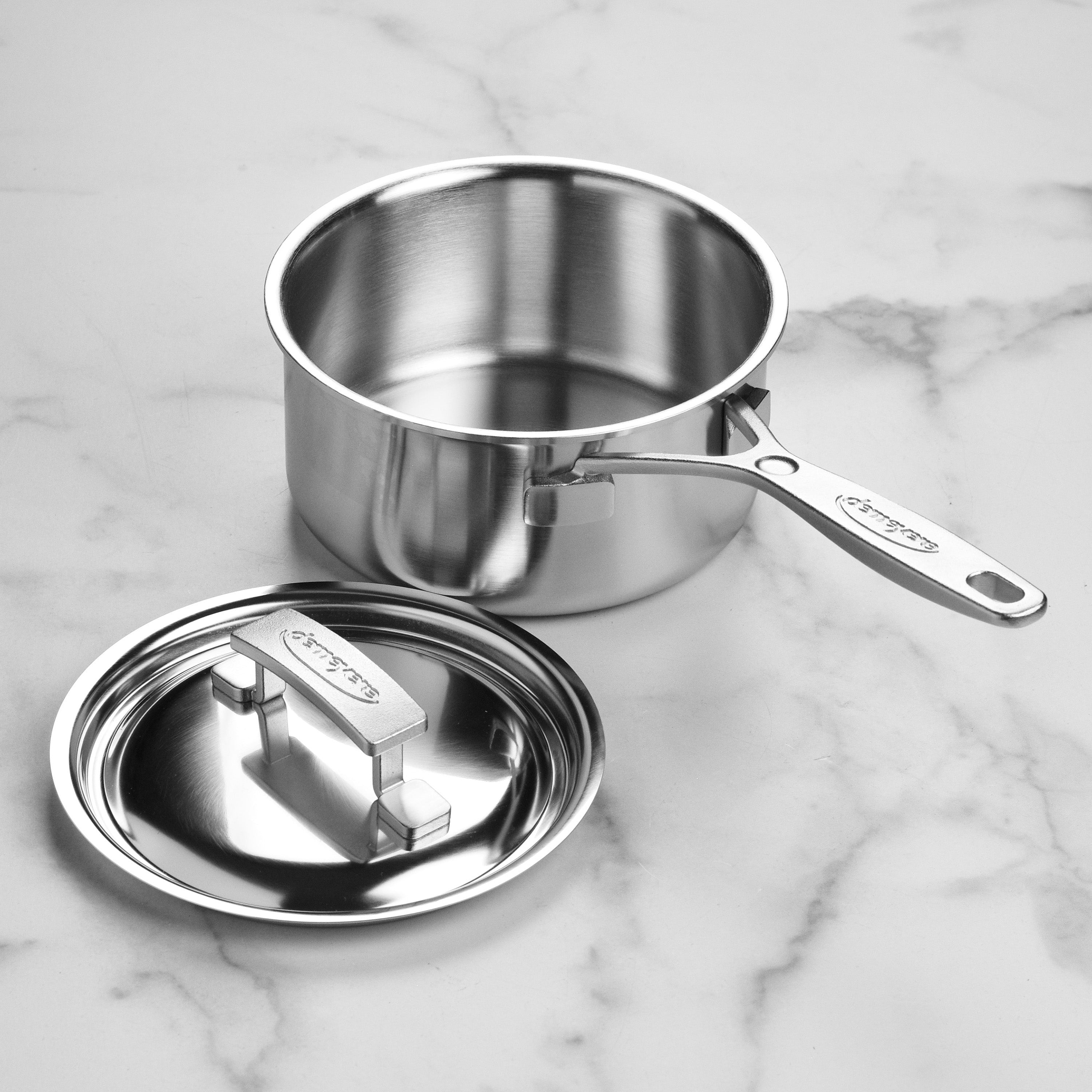 Demeyere Industry5 1.5-quart Stainless Steel Saucepan