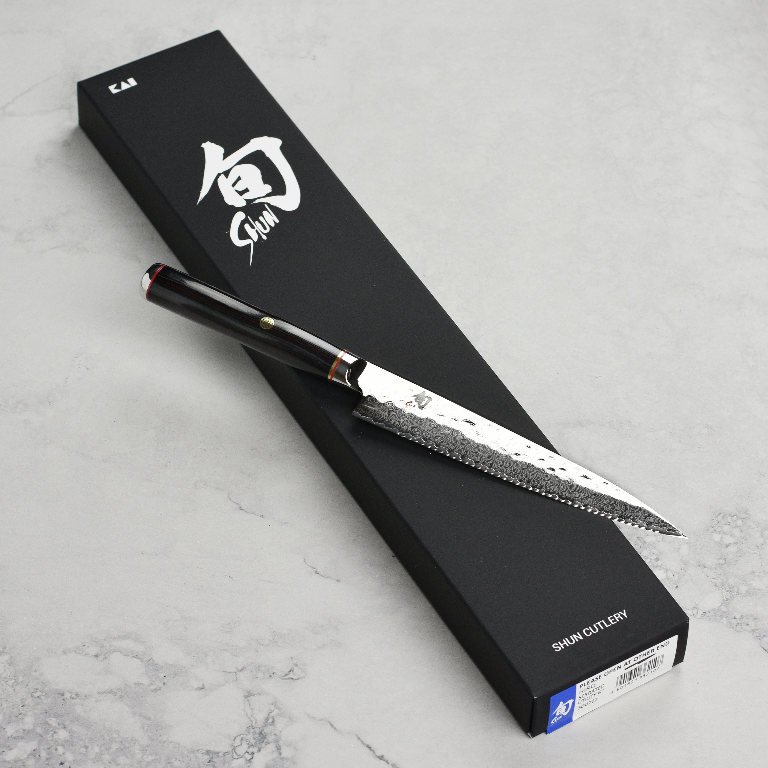 Shun Hiro 6" Serrated Utility Knife