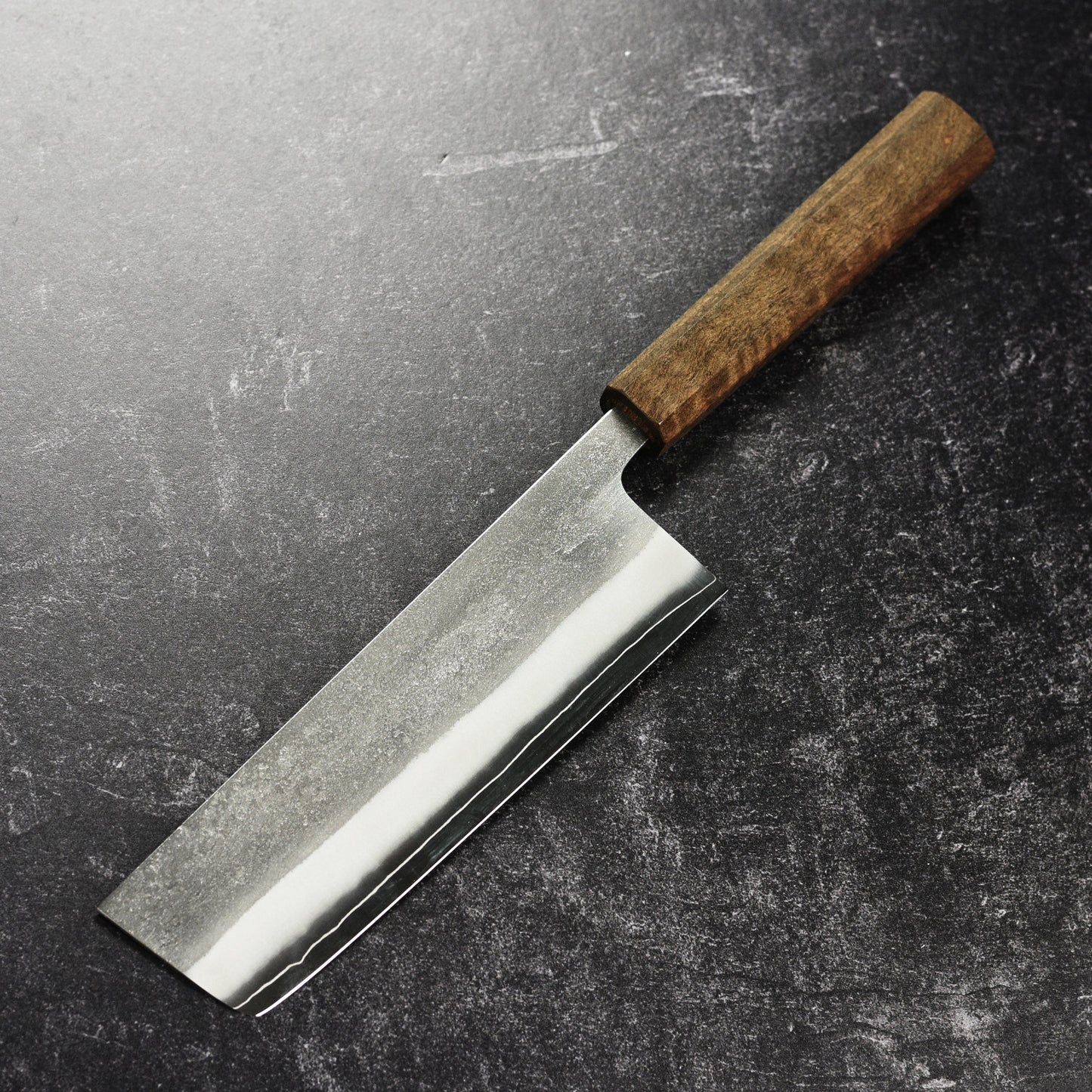 Yoshikane SKD Nashiji Stainless Clad 6.5" Nakiri