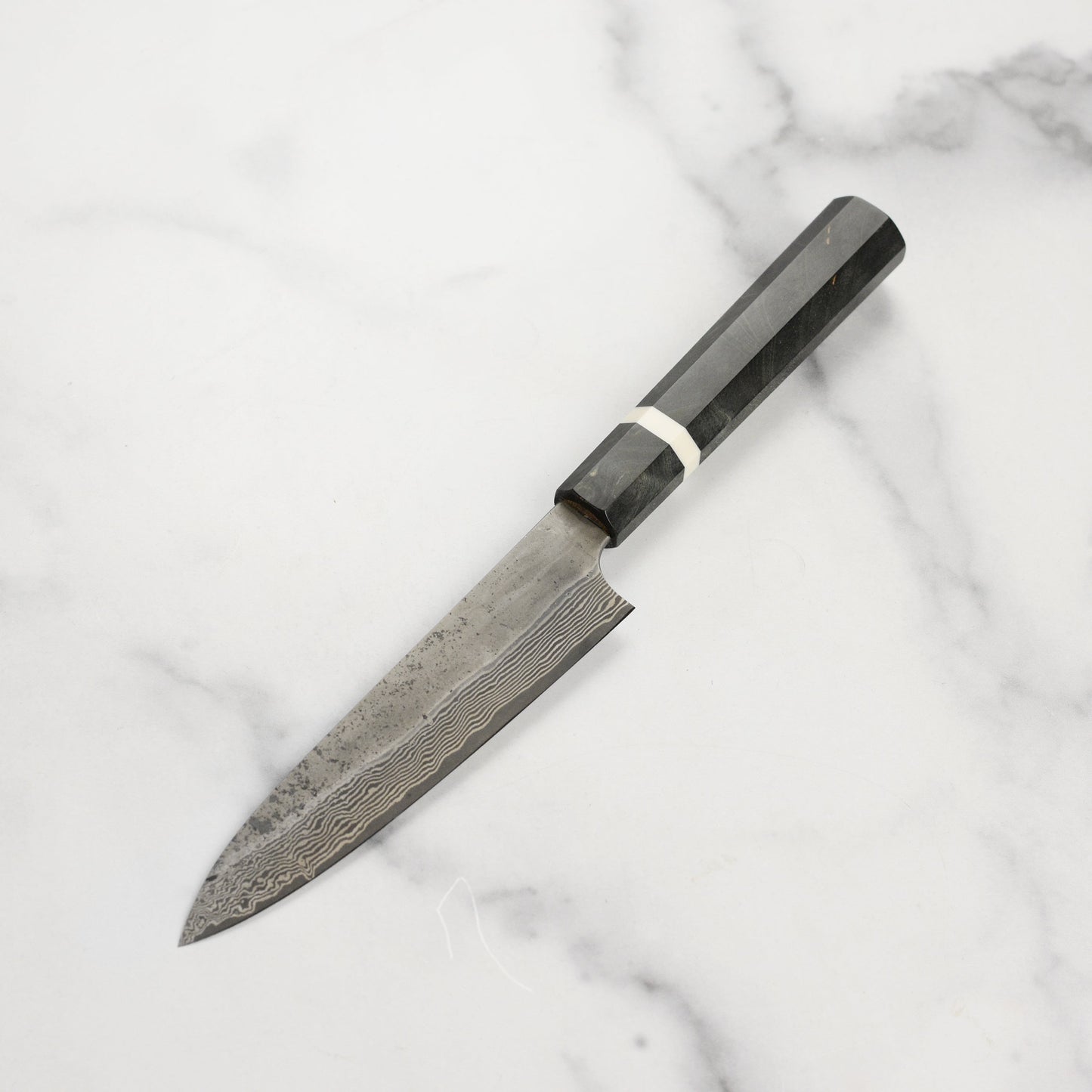 Nigara Ginsan Kurozome Damascus 5.9" Petty
