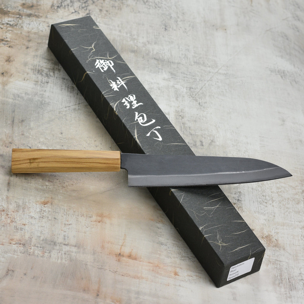 Hatsukokoro Aokitae Aogami #2 Kurouchi 8.5" Gyuto