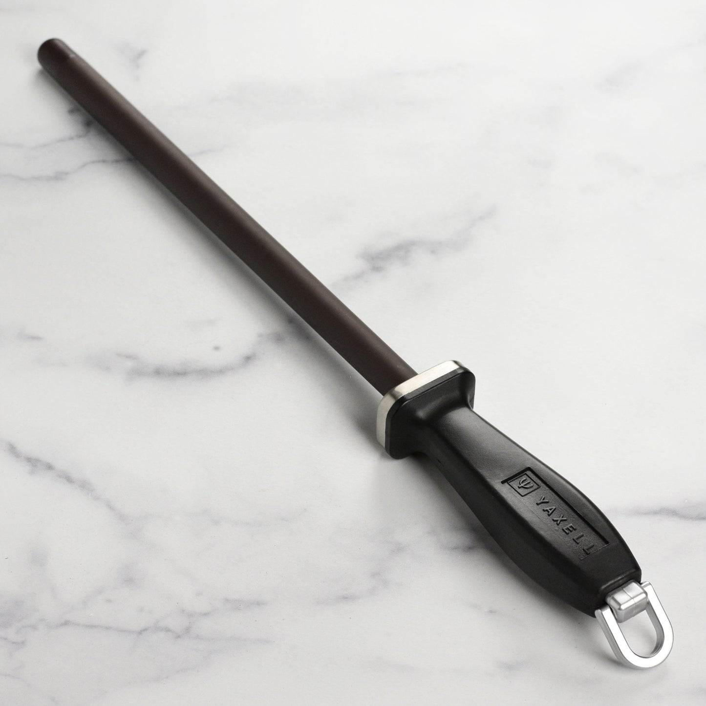 Yaxell 10.5" Reinforced Black Ceramic Sharpening Rod