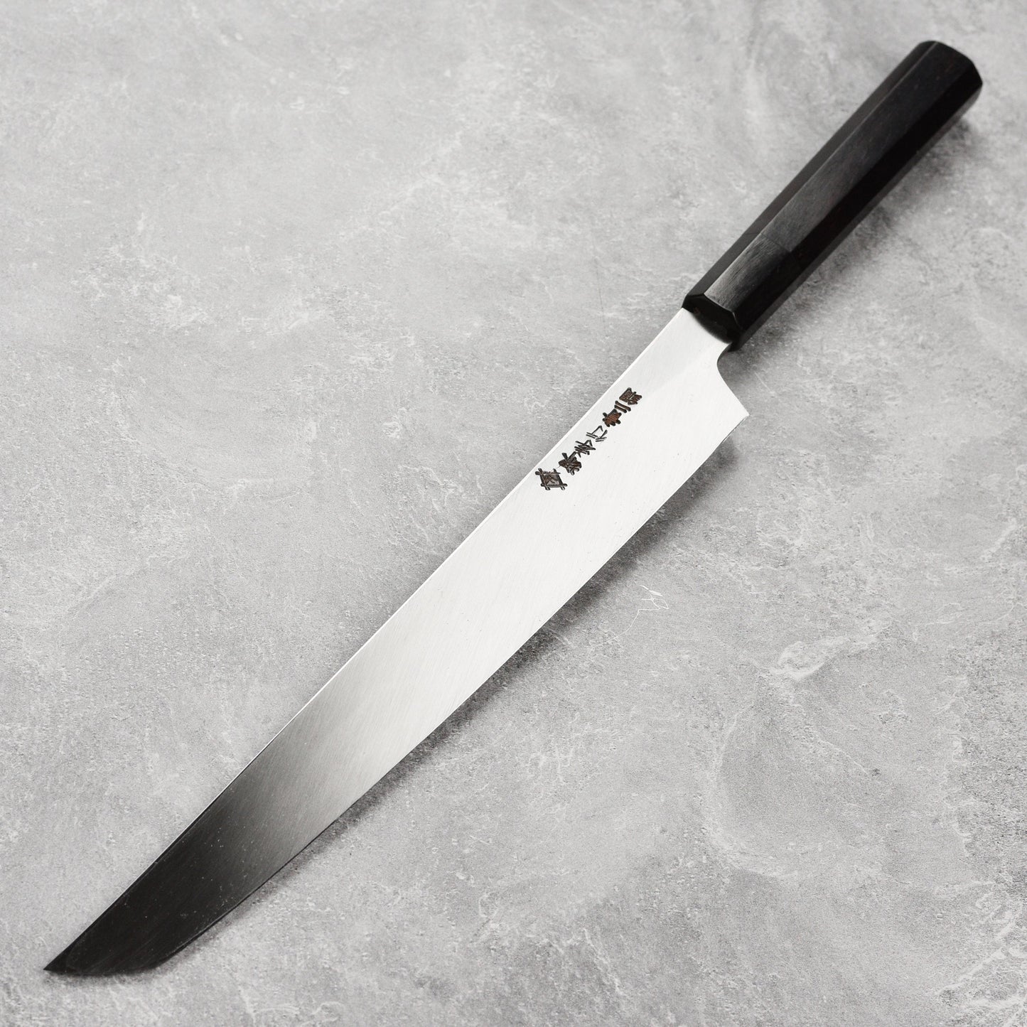 Takayuki x Itsuo Doi Genbu Aogami #2 Single-Bevel 11.8" Sakimaru Takohiki with Saya