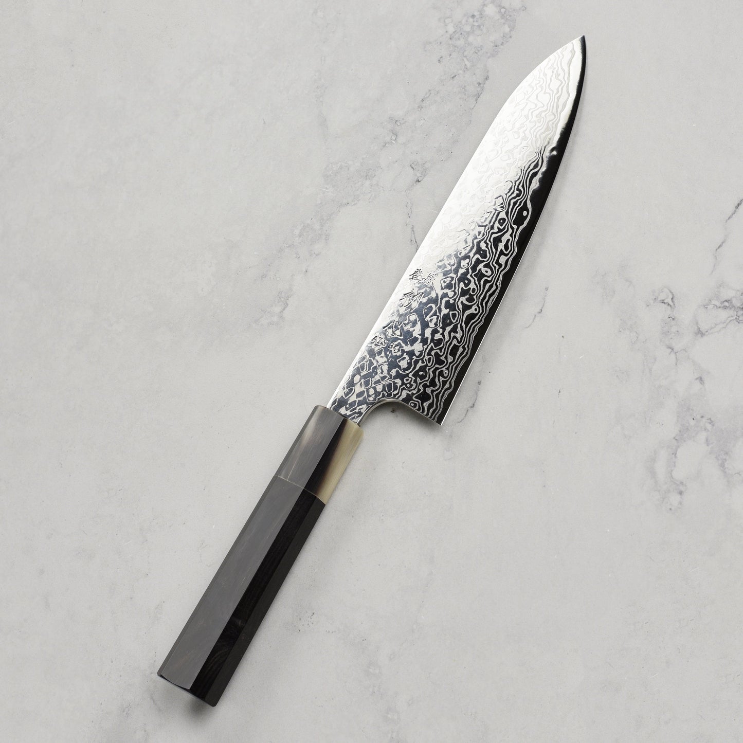 Hatsukokoro x Yauji Ginga34 Damascus 7" Santoku