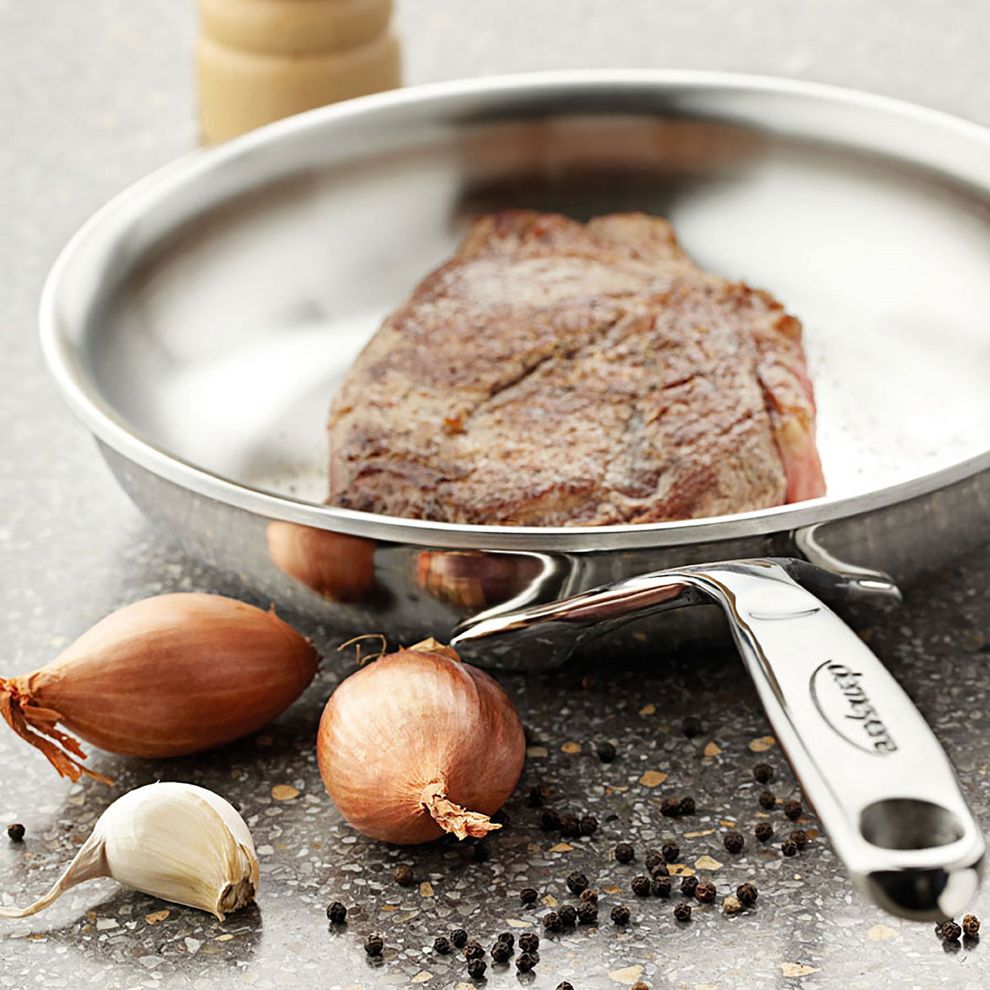 Demeyere Proline 7.9" Stainless Steel Fry Pan