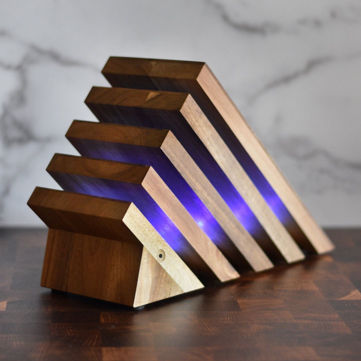 Messermeister Next Level Magnetic Knife Block with UV Light