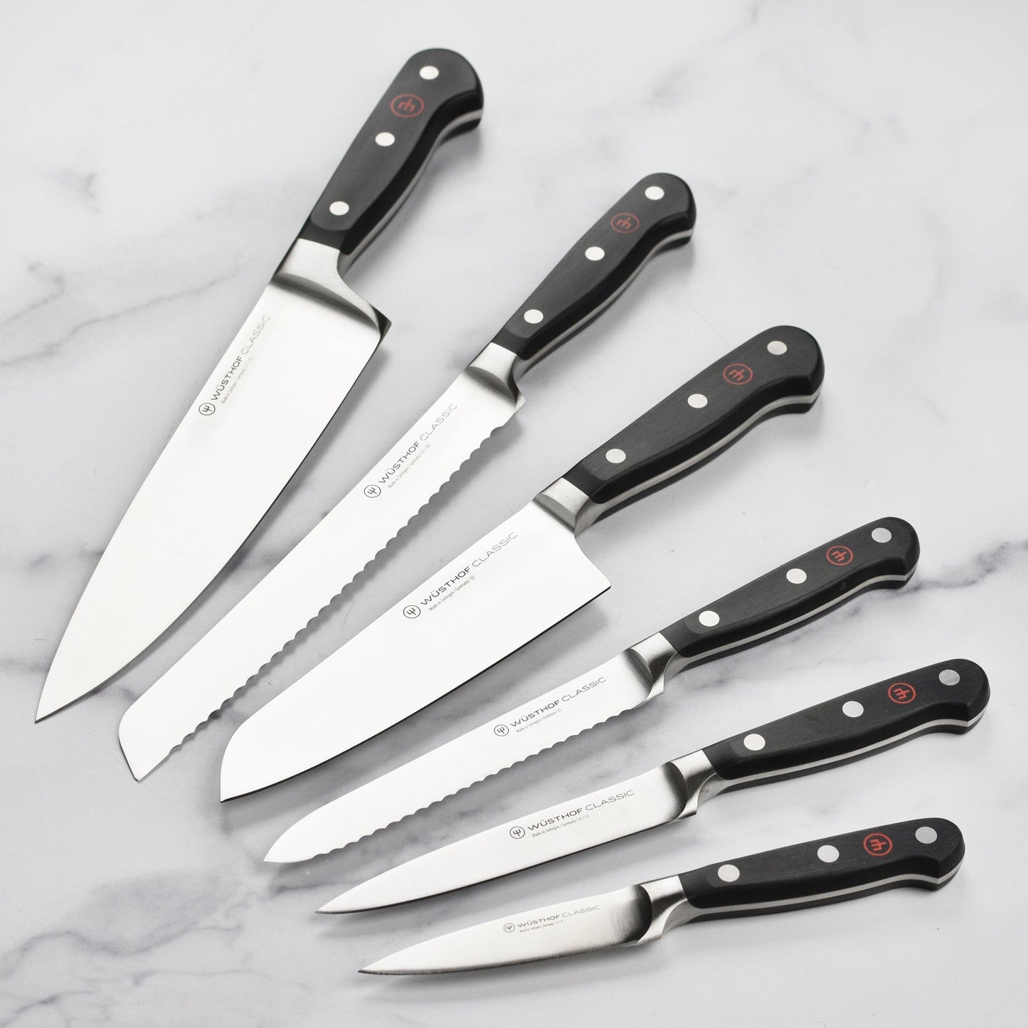 Wusthof Classic 9 Piece Acacia Knife Block Set
