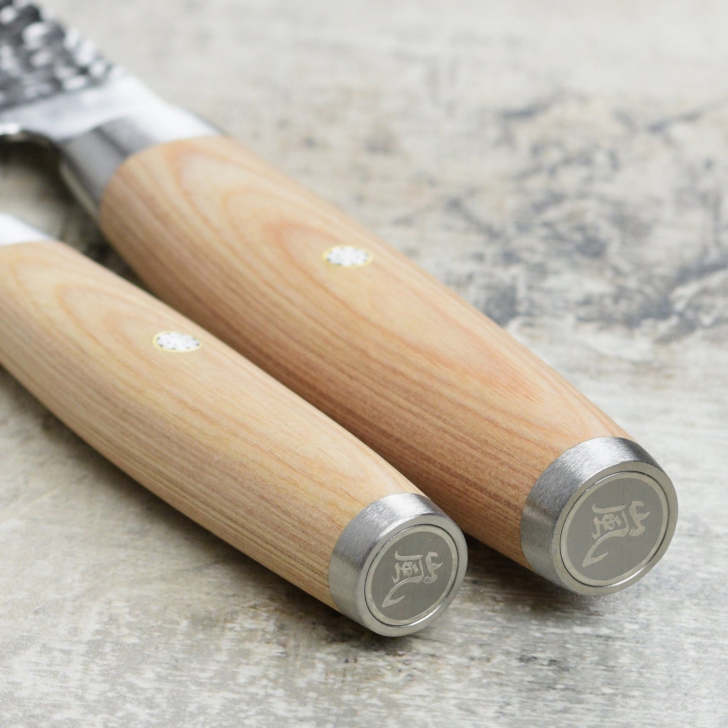 Yaxell Ketu SG2 2 Piece Knife Set, Blonde Handle