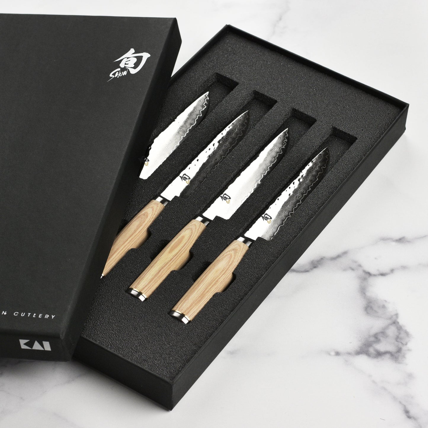 Shun Premier Blonde 4 Piece Steak Knife Set