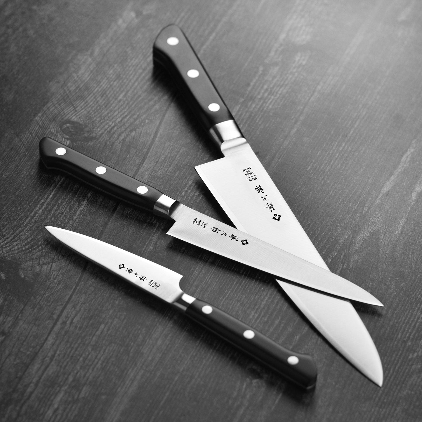 Tojiro Classic 3 Piece Knife Set