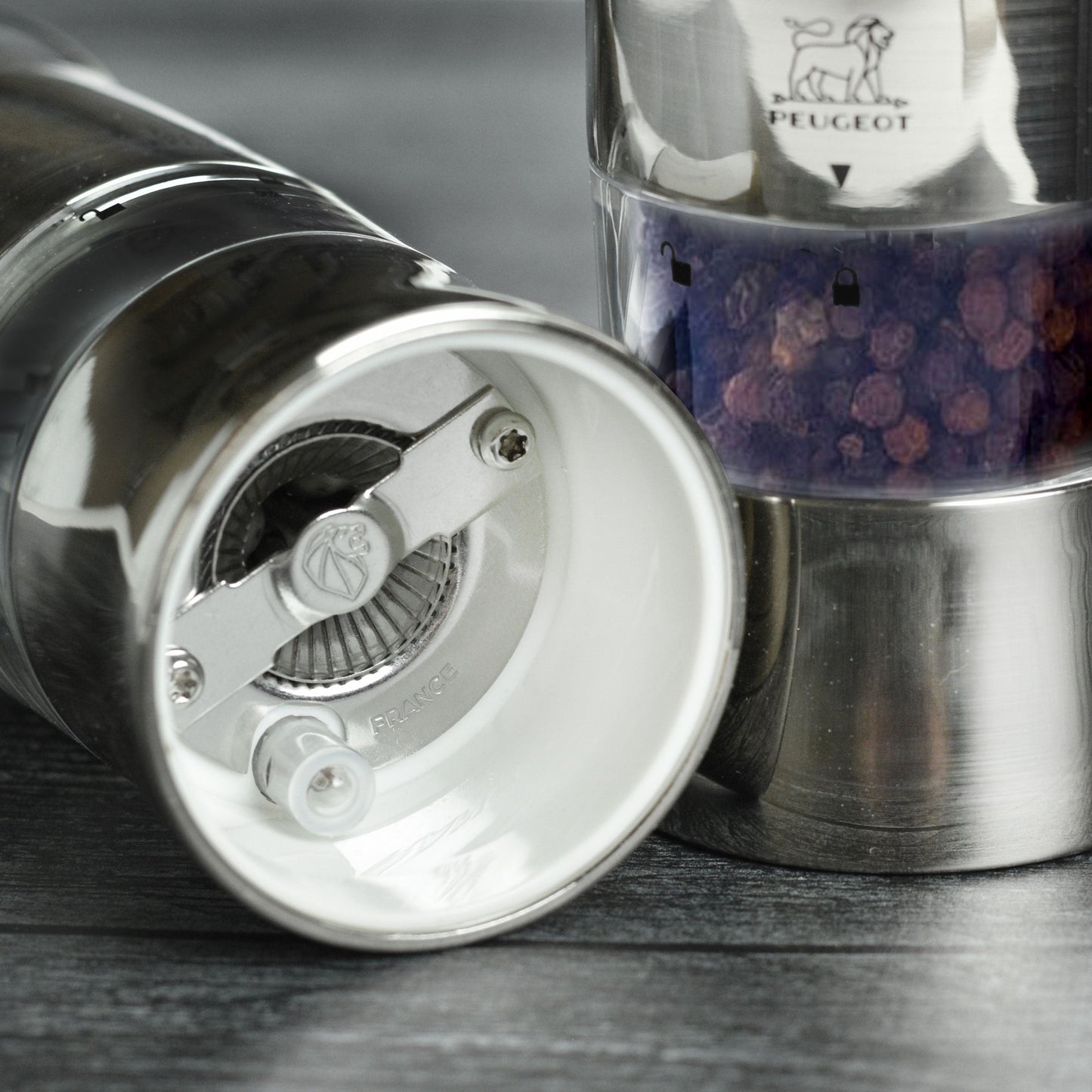 Peugeot Zeli 5.5" Electric Salt & Pepper Mill Set