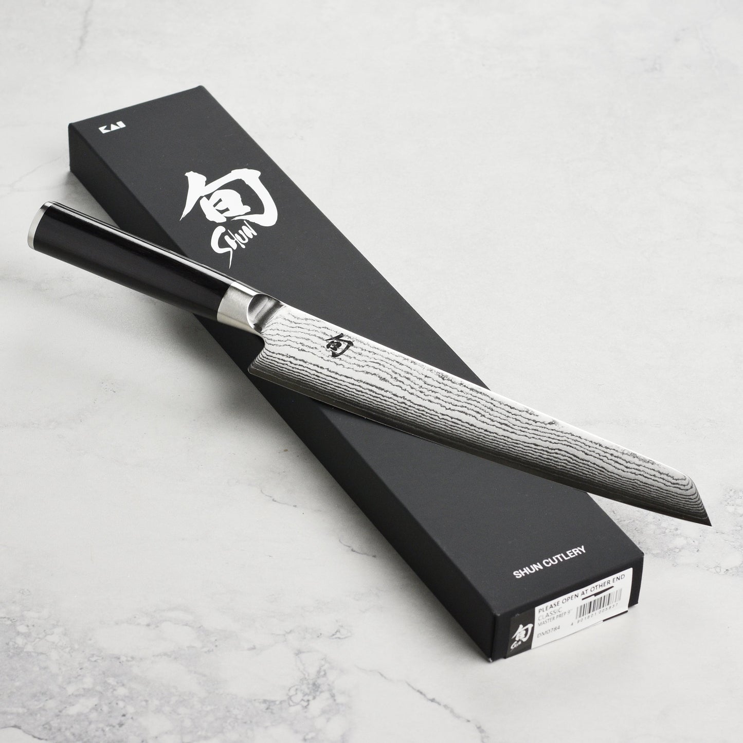 Wusthof Ikon Blackwood 7" Hollow Edge Santoku Knife