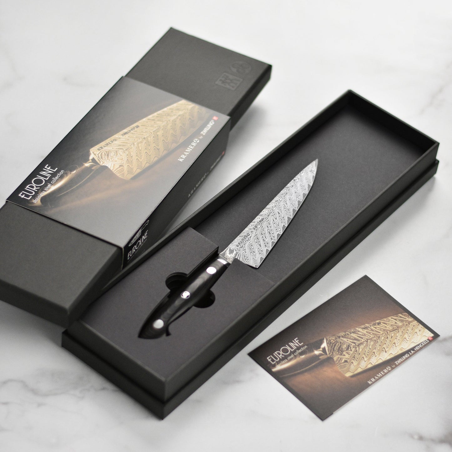 Kramer Stainless Damascus 5.5" Prep Knife
