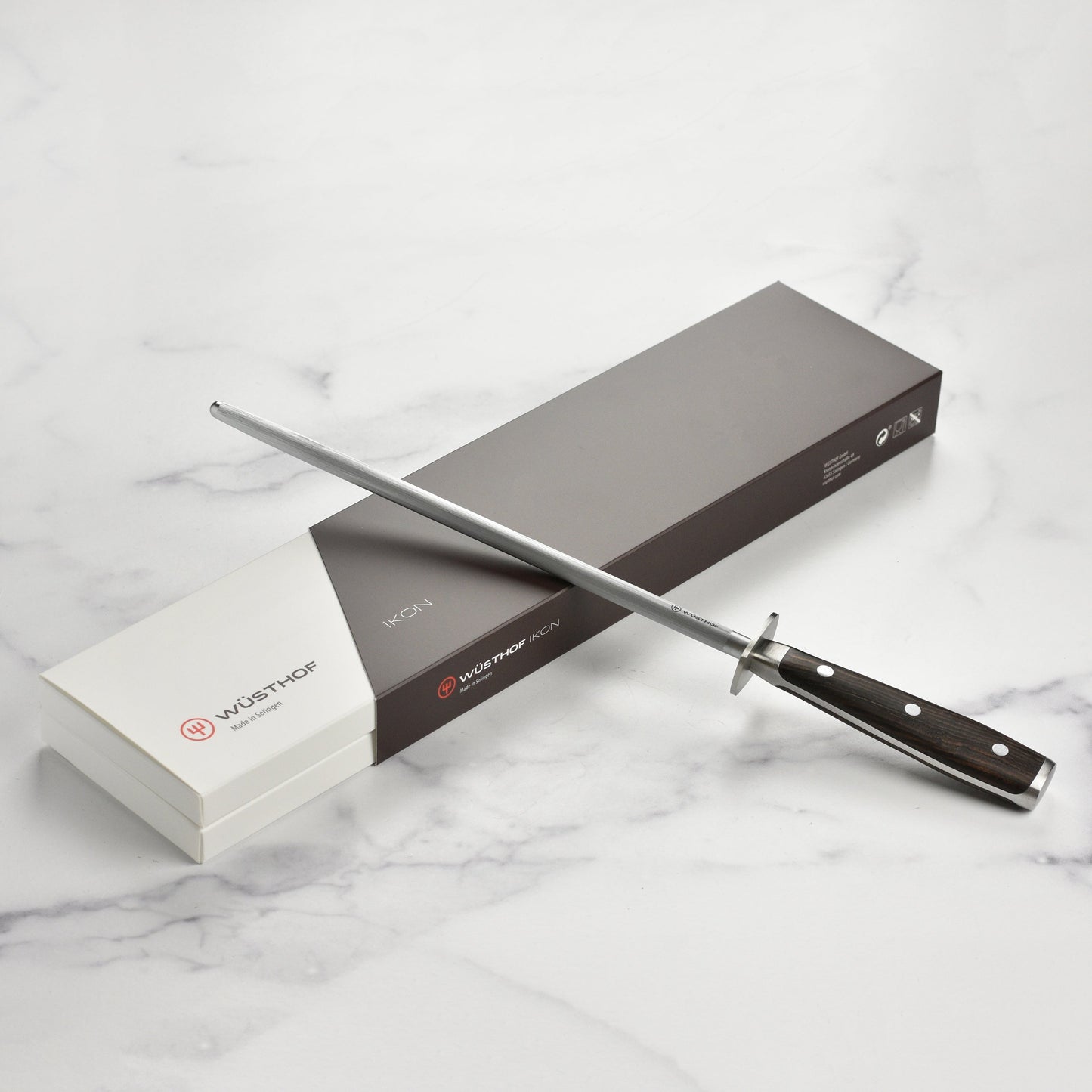 Wusthof Ikon Blackwood 10" Honing Steel