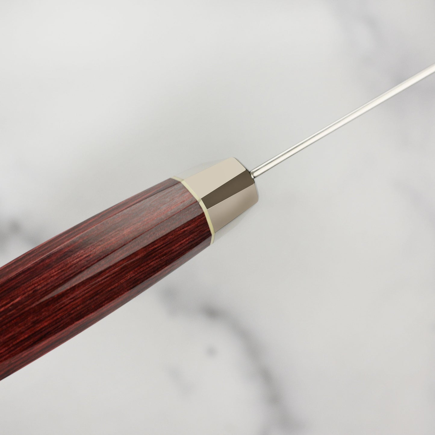 Zanmai Revolution SG2 9" Kiritsuke with Red Pakkawood Handle
