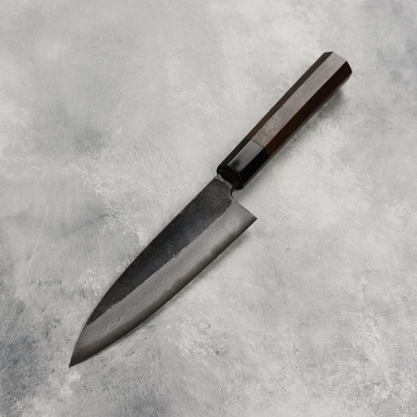 Hatsukokoro Kumokage Aogami Kurouchi Damascus 5.9" Petty