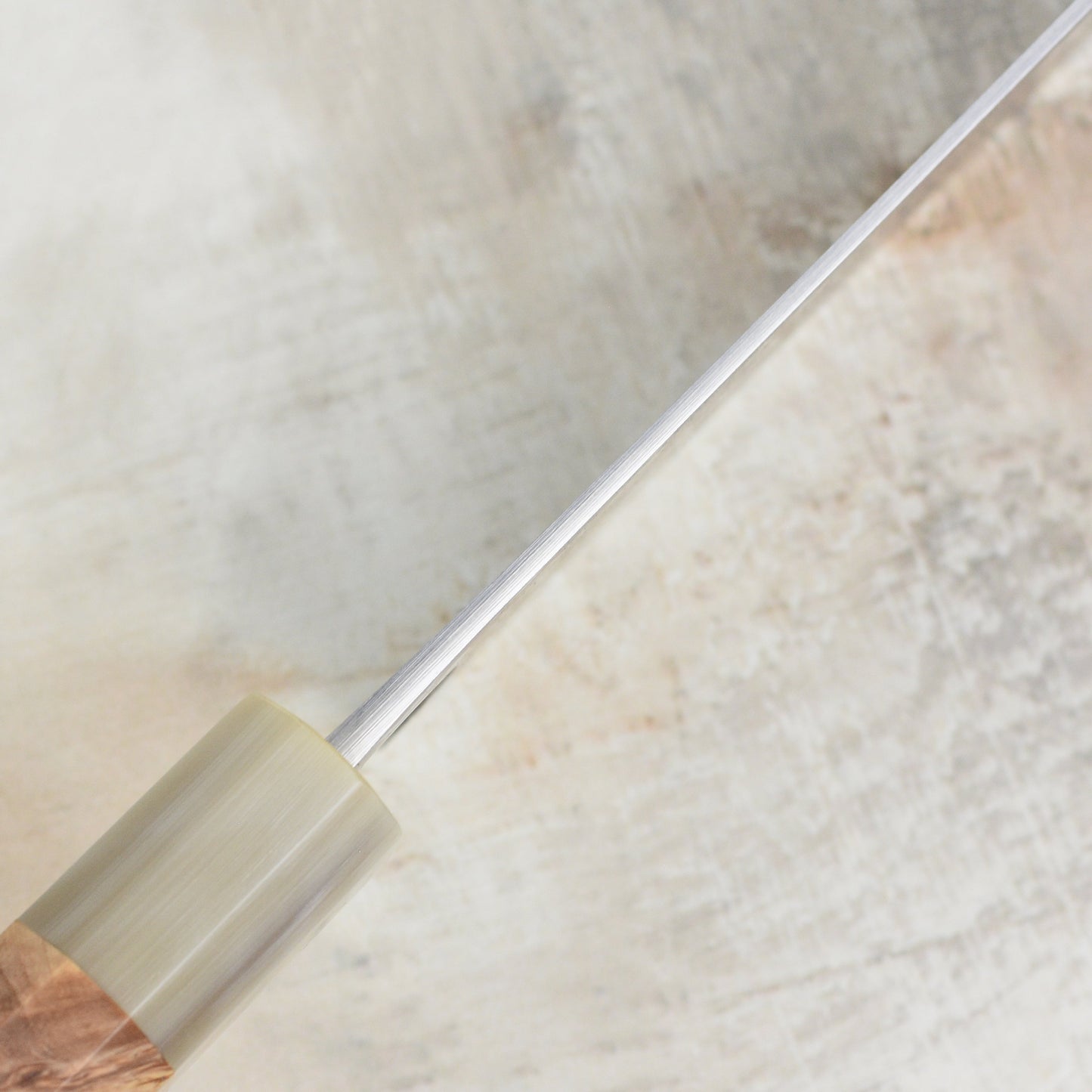 Shiro Kamo Shirogami #2 Damascus 9.4" Gyuto