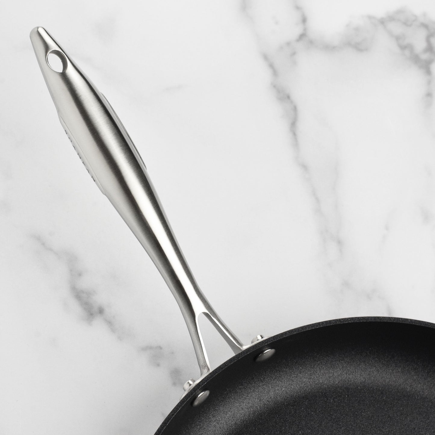 Scanpan CX+ 12.5" Stainless Steel Nonstick Fry Pan with Lid
