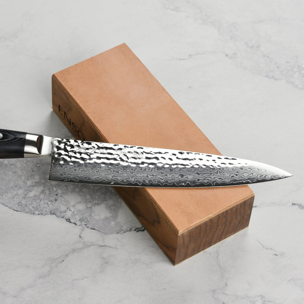 Enso Double-Sided Leather Stropping Block