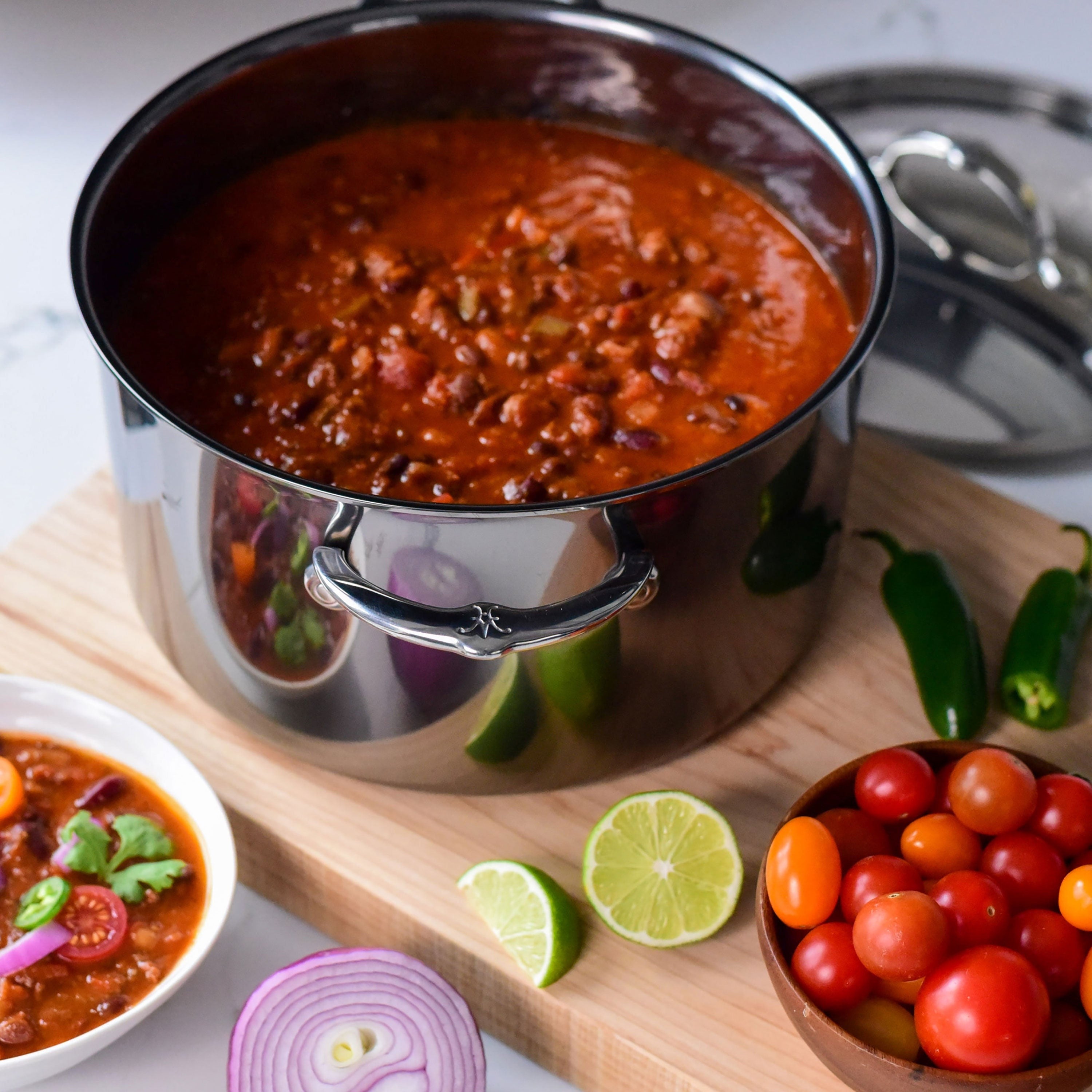 Hestan NanoBond 6-quart Titanium Stainless Steel Stock Pot