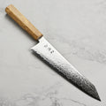 Hatsukokoro Ryuhyo SG2 Damascus 9.4" Kiritsuke Gyuto, Olivewood