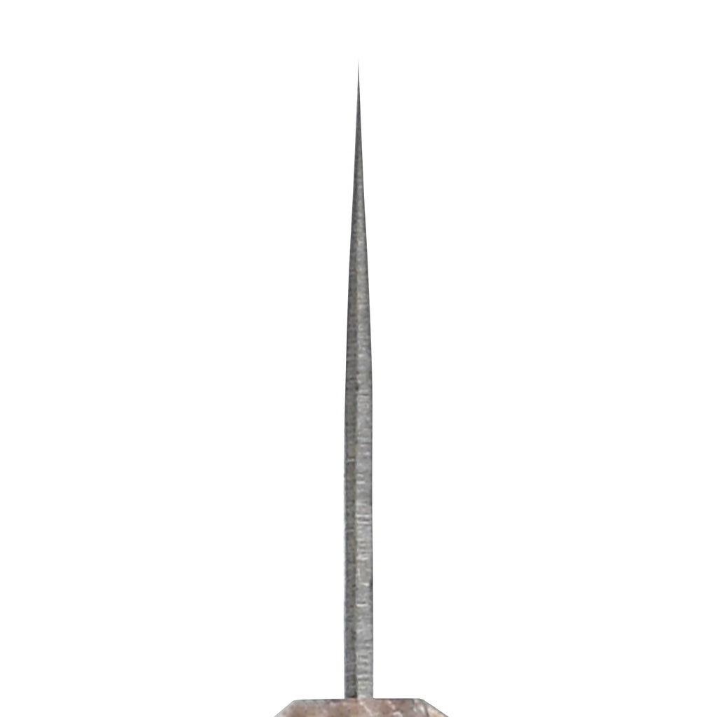 Masutani VG1 Hammered 6.7" Tall Nakiri, Octagonal Walnut Handle